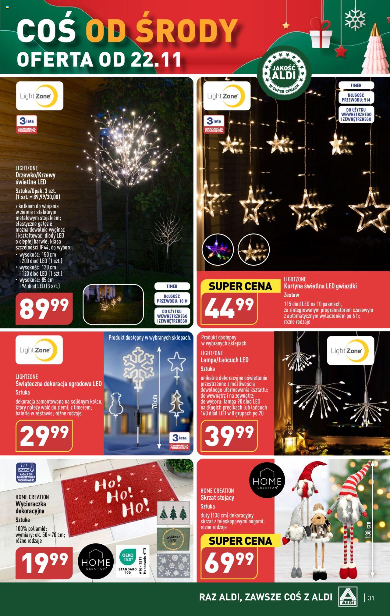 Aldi gazetka ważna od 20.11.2023 do 25.11.2023 strona 31