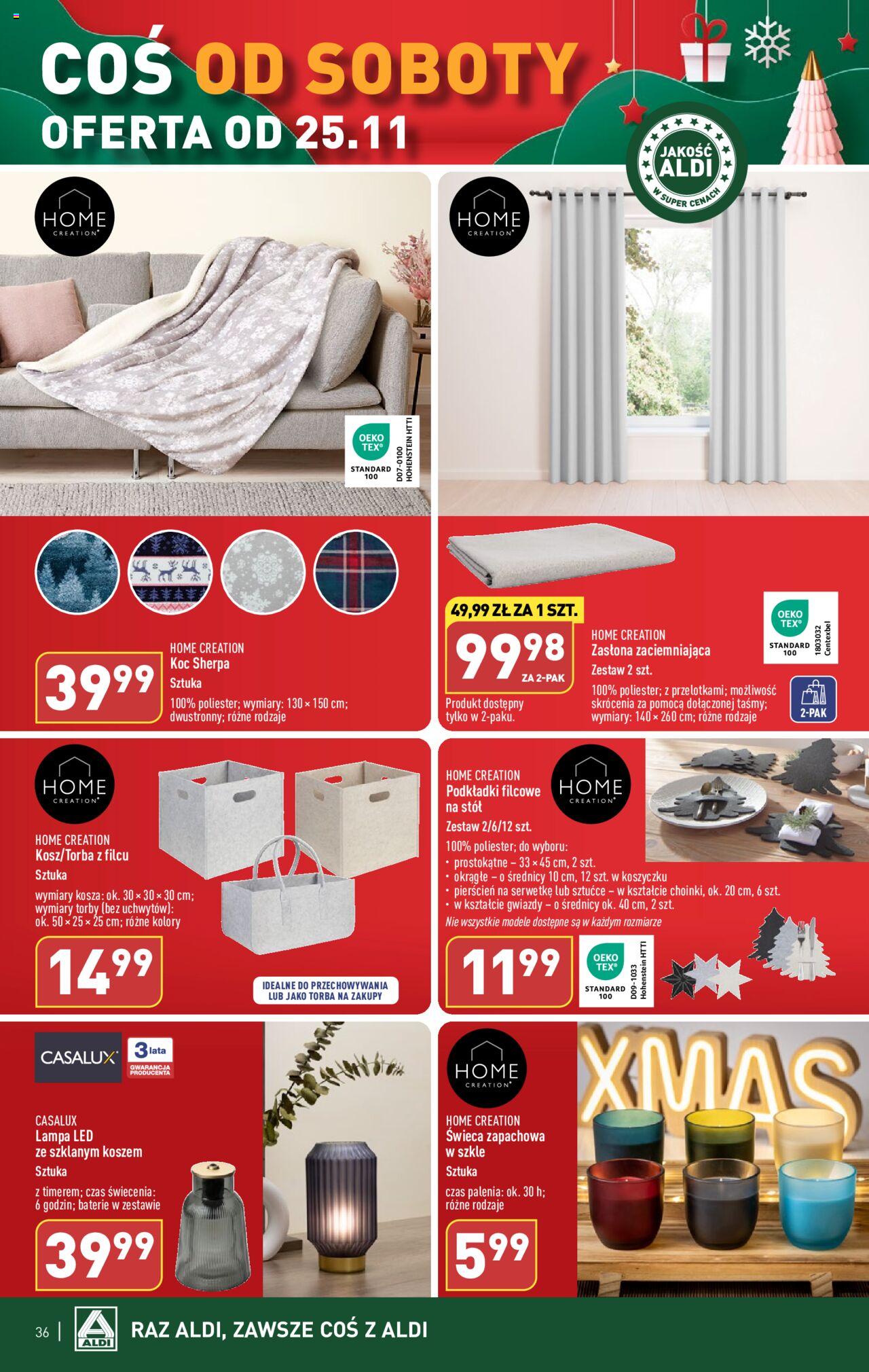 Aldi gazetka ważna od 20.11.2023 do 25.11.2023 strona 36