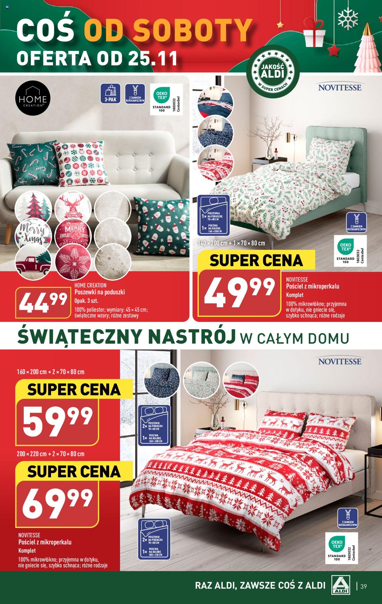 Aldi gazetka ważna od 20.11.2023 do 25.11.2023 strona 39