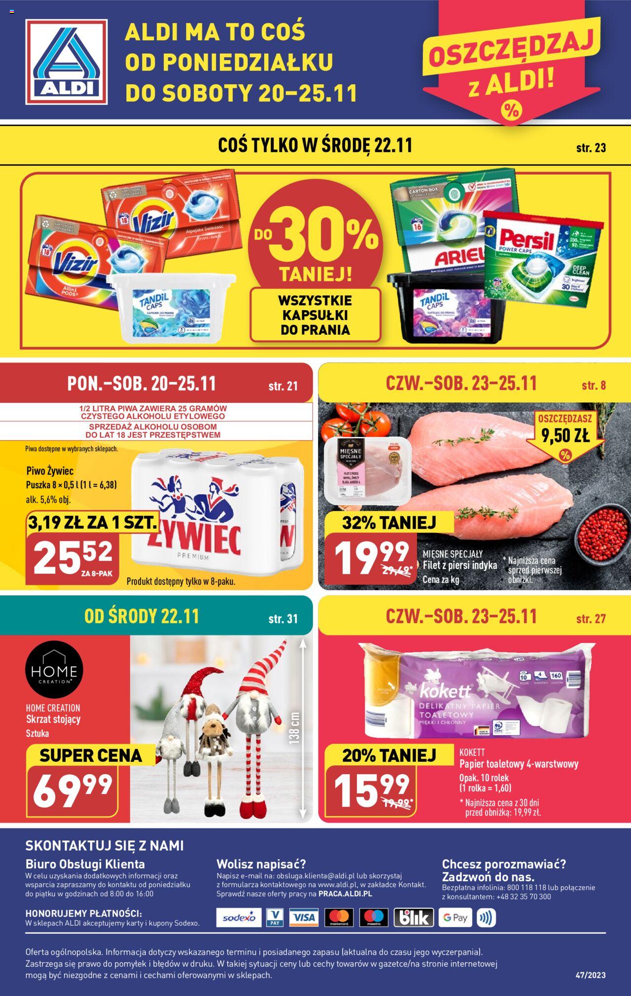Aldi gazetka ważna od 20.11.2023 do 25.11.2023 strona 40
