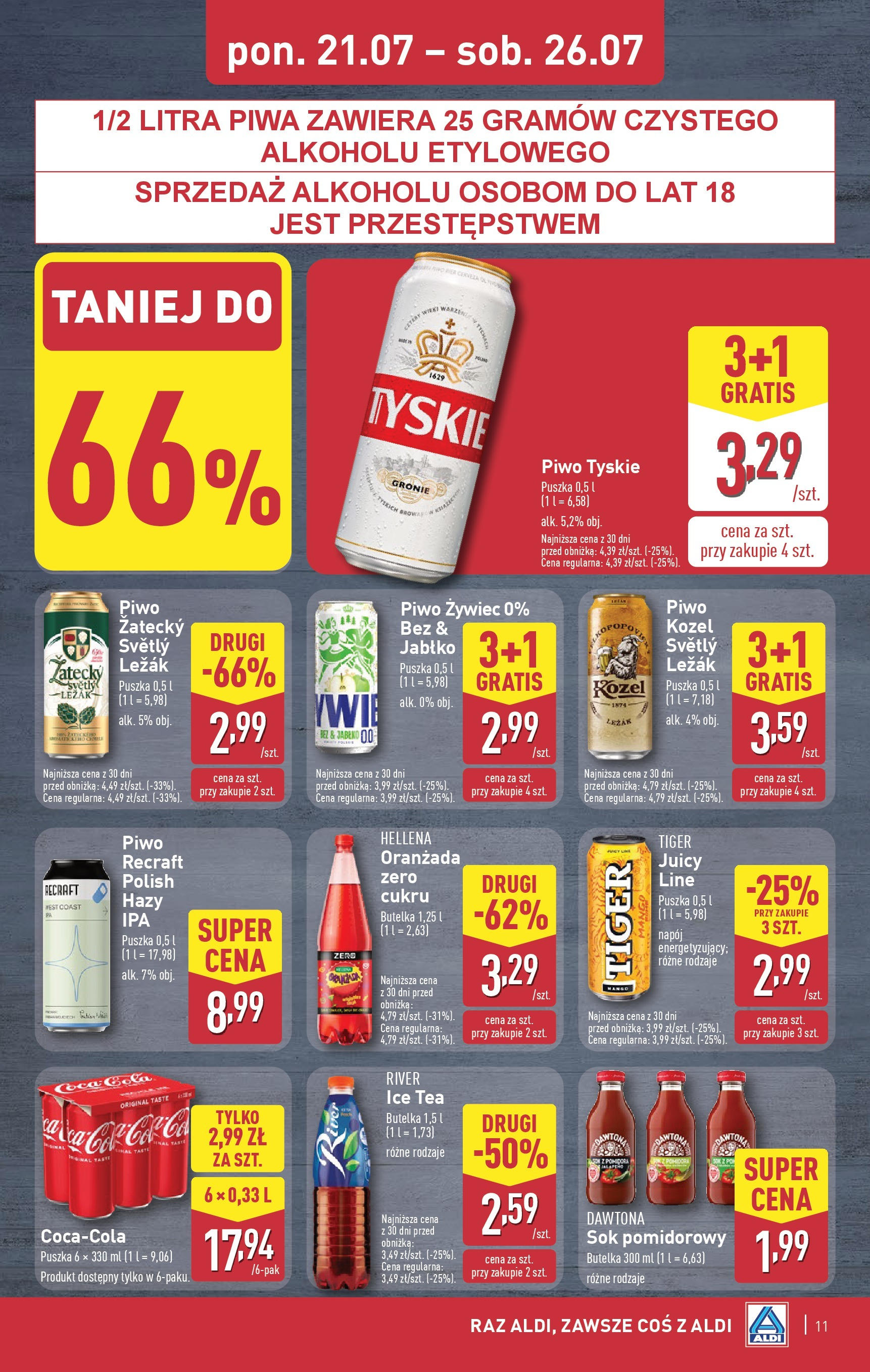 Aldi Gazetka ważna od  21.07.2025 do 26.07.2025 strona 11