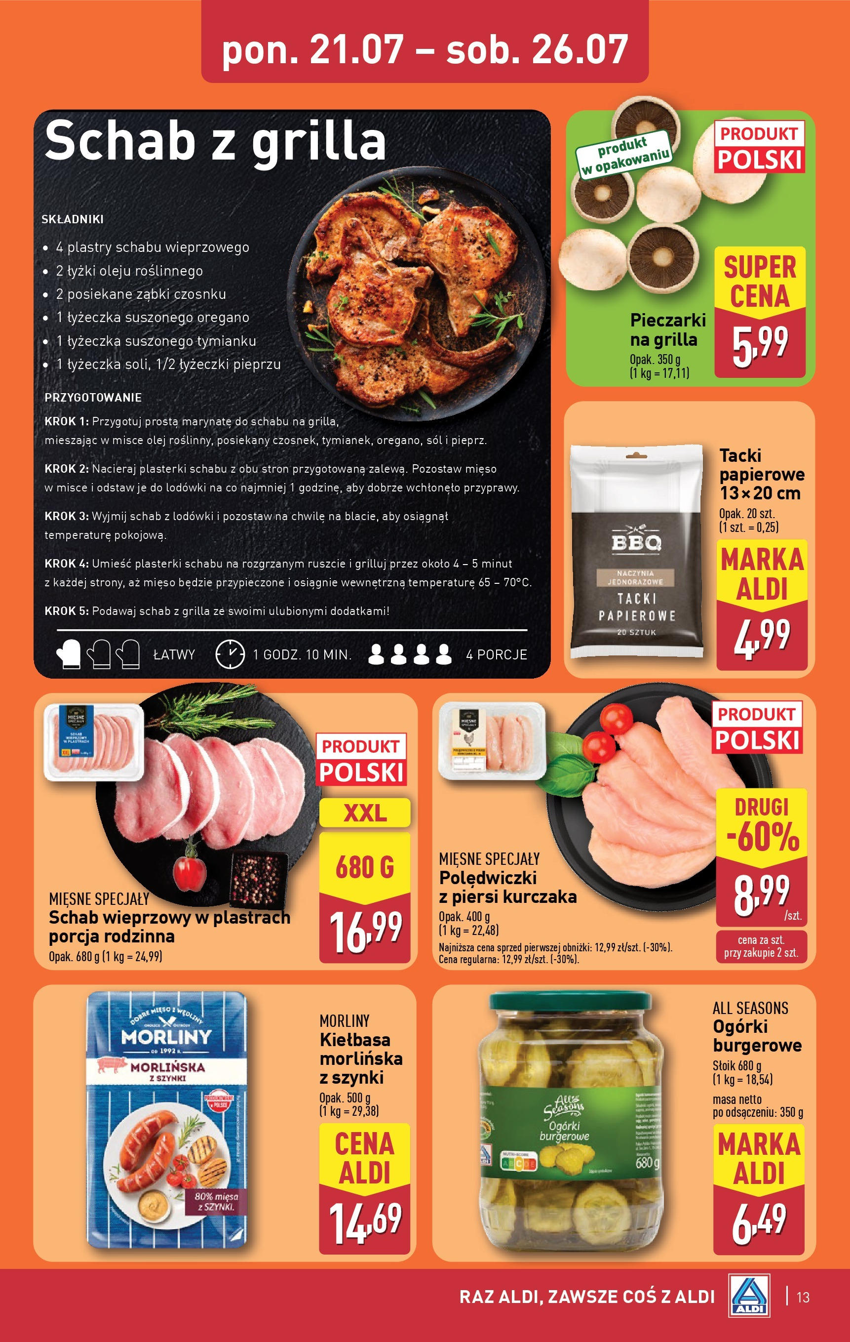 Aldi Gazetka ważna od  21.07.2025 do 26.07.2025 strona 13