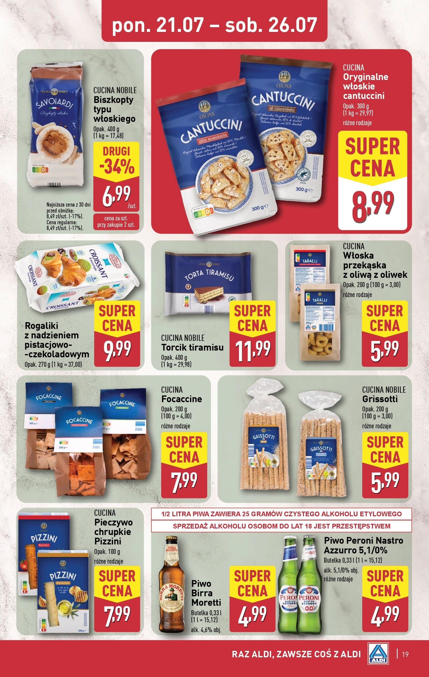 Aldi Gazetka ważna od  21.07.2025 do 26.07.2025 strona 19