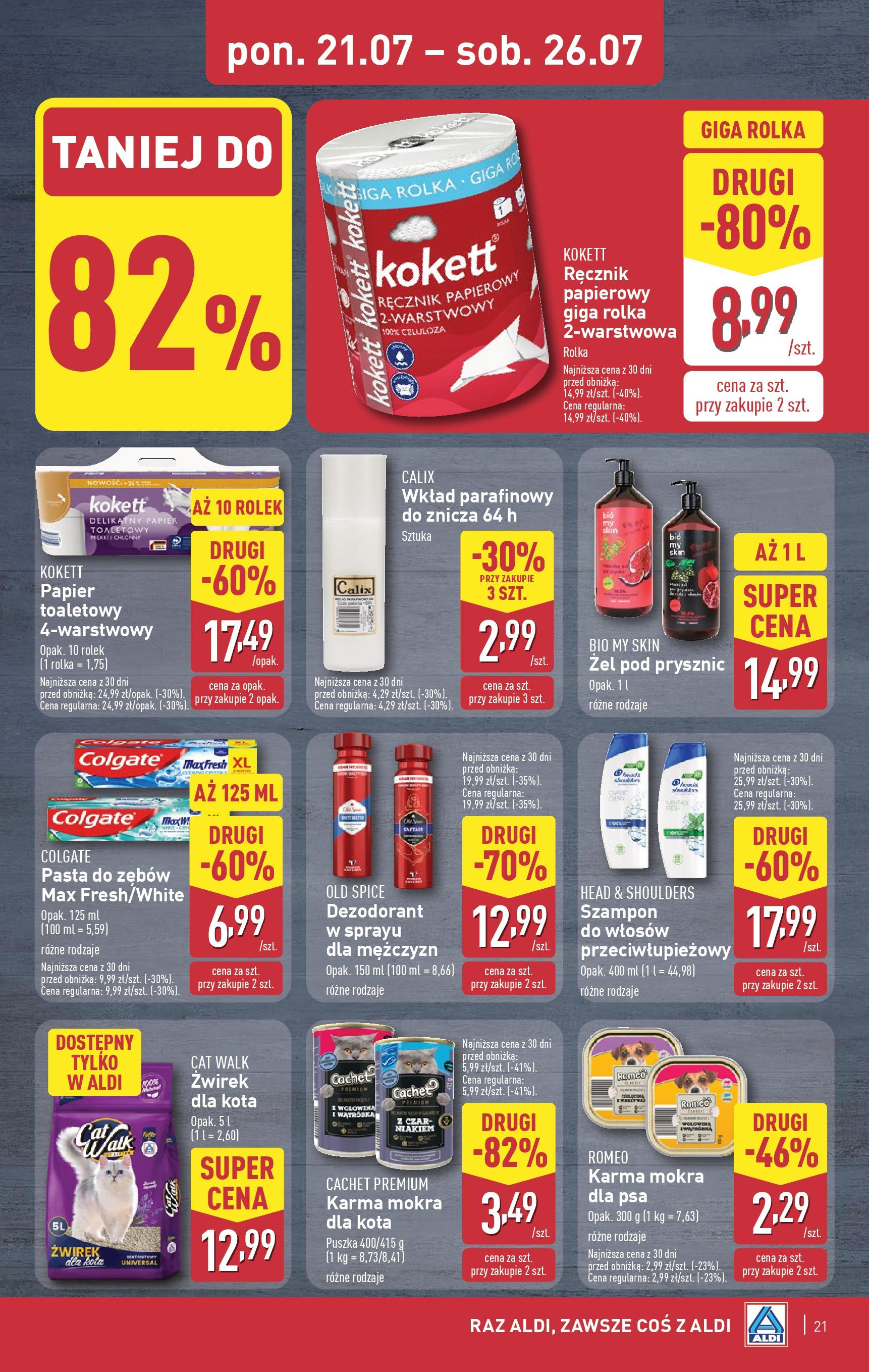 Aldi Gazetka ważna od  21.07.2025 do 26.07.2025 strona 21