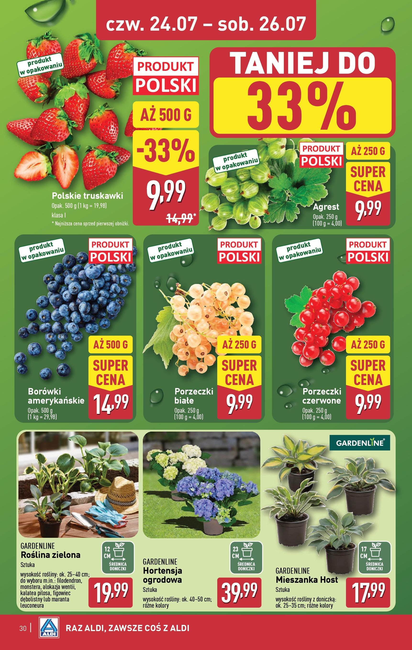 Aldi Gazetka ważna od  21.07.2025 do 26.07.2025 strona 30