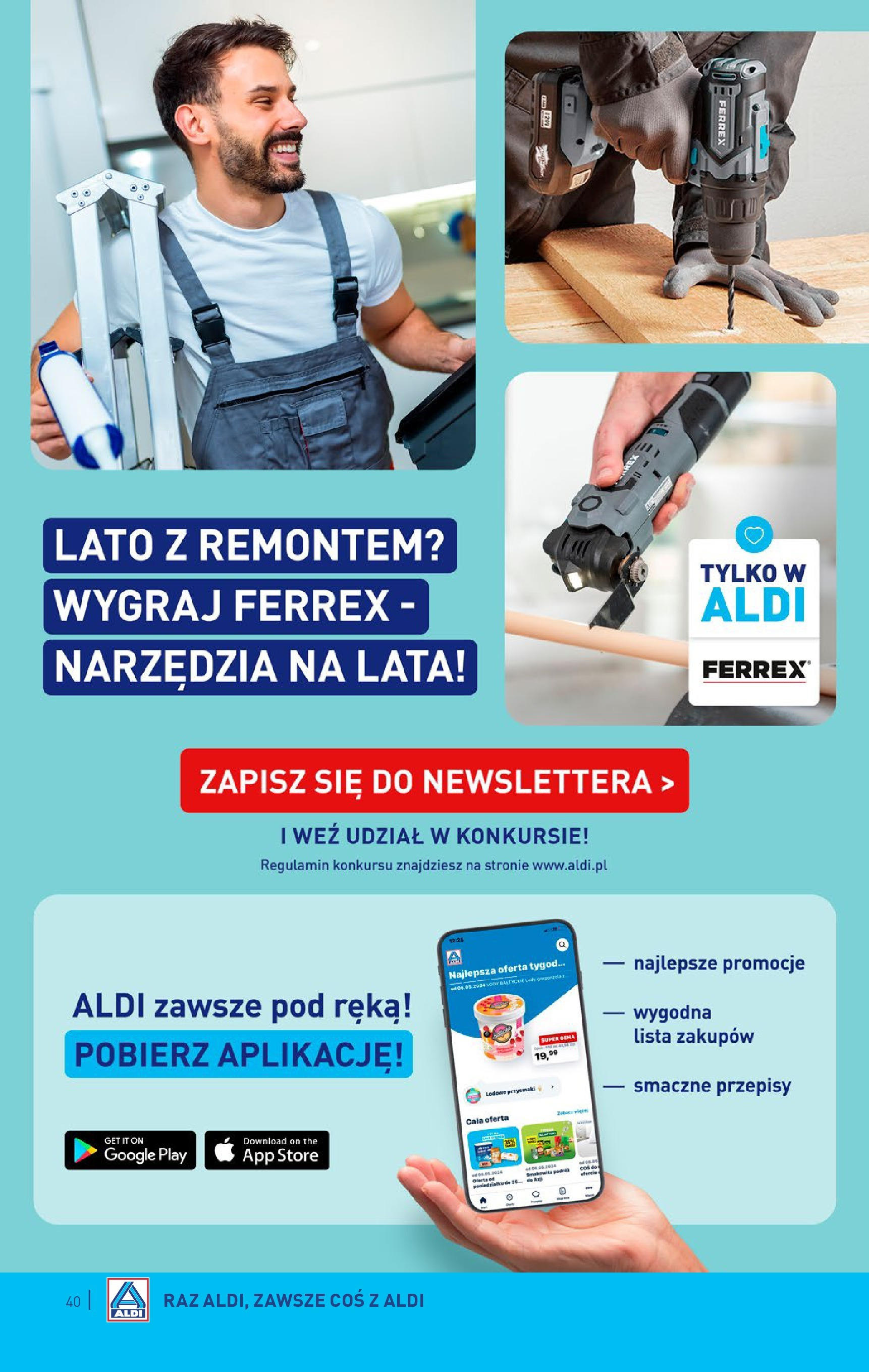 Aldi Gazetka ważna od  21.07.2025 do 26.07.2025 strona 40
