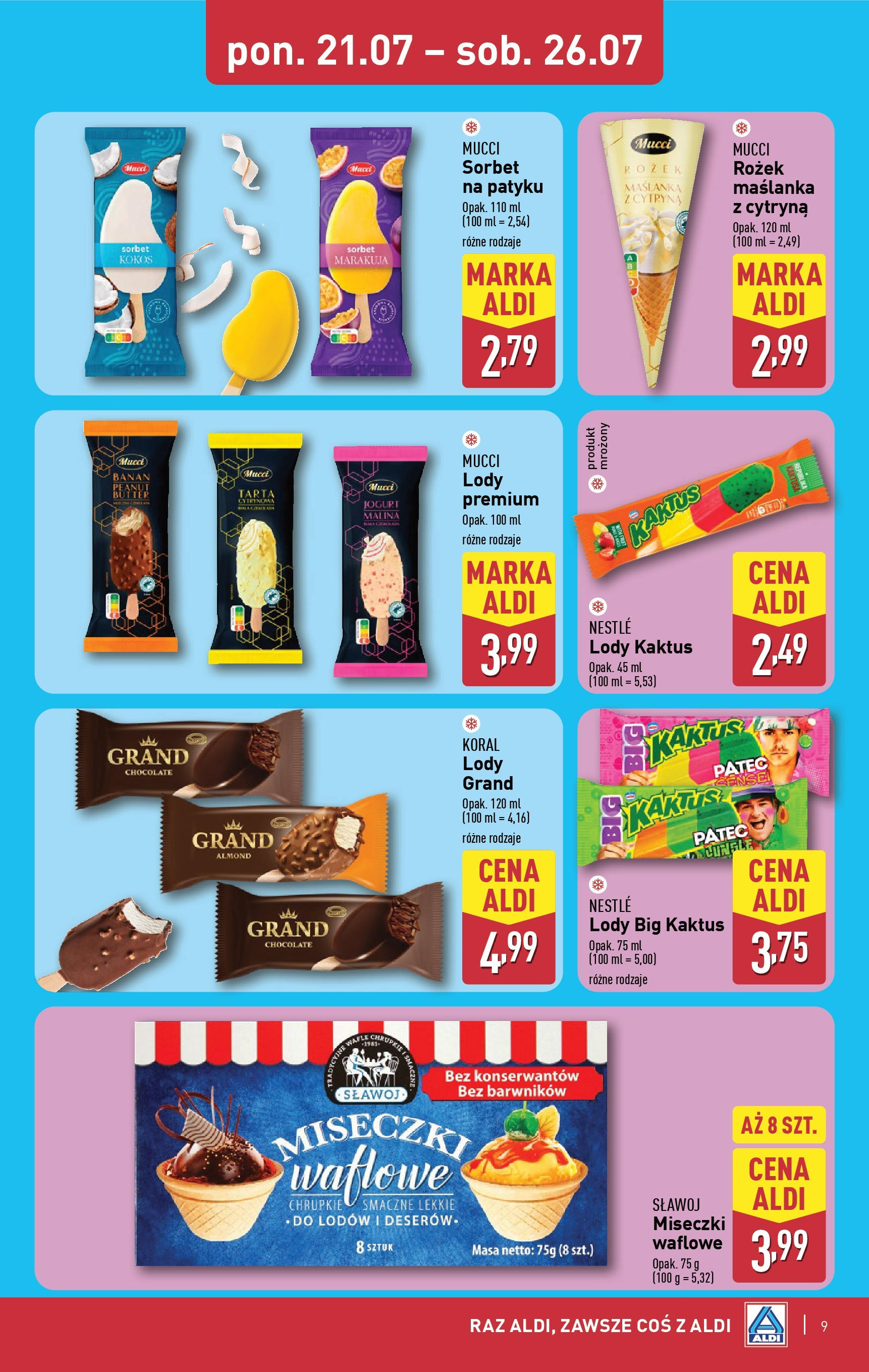 Aldi Gazetka ważna od  21.07.2025 do 26.07.2025 strona 9