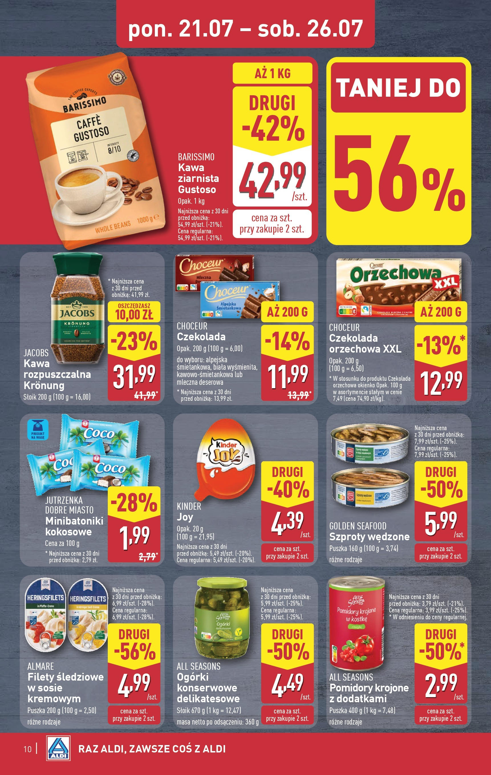 Aldi Gazetka ważna od  21.07.2025 do 26.07.2025 strona 10