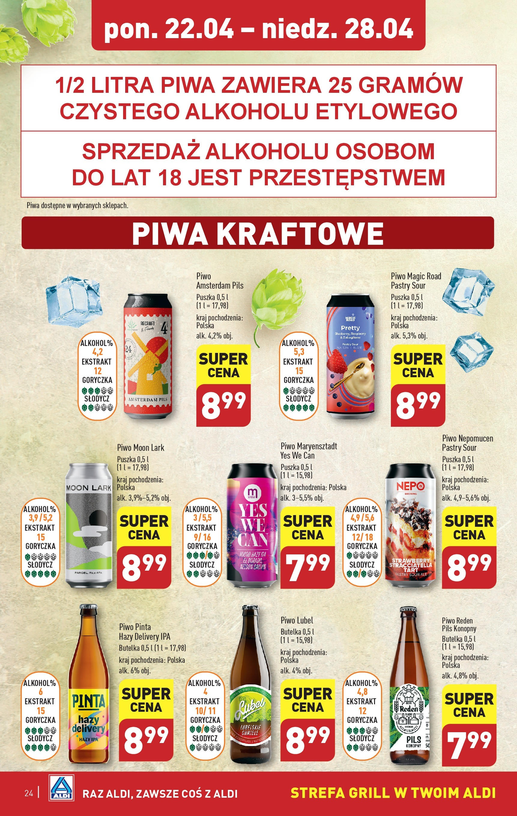 Aldi Gazetka ważna od 22.04.2024 do 28.04.2024 strona 34