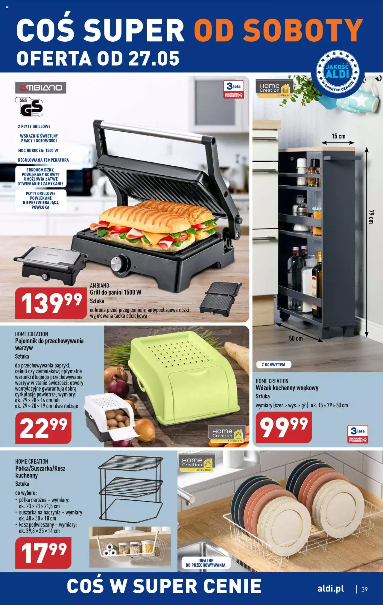 Aldi Gazetka ważna od 22.05.2023 do 27.05.2023 strona 39