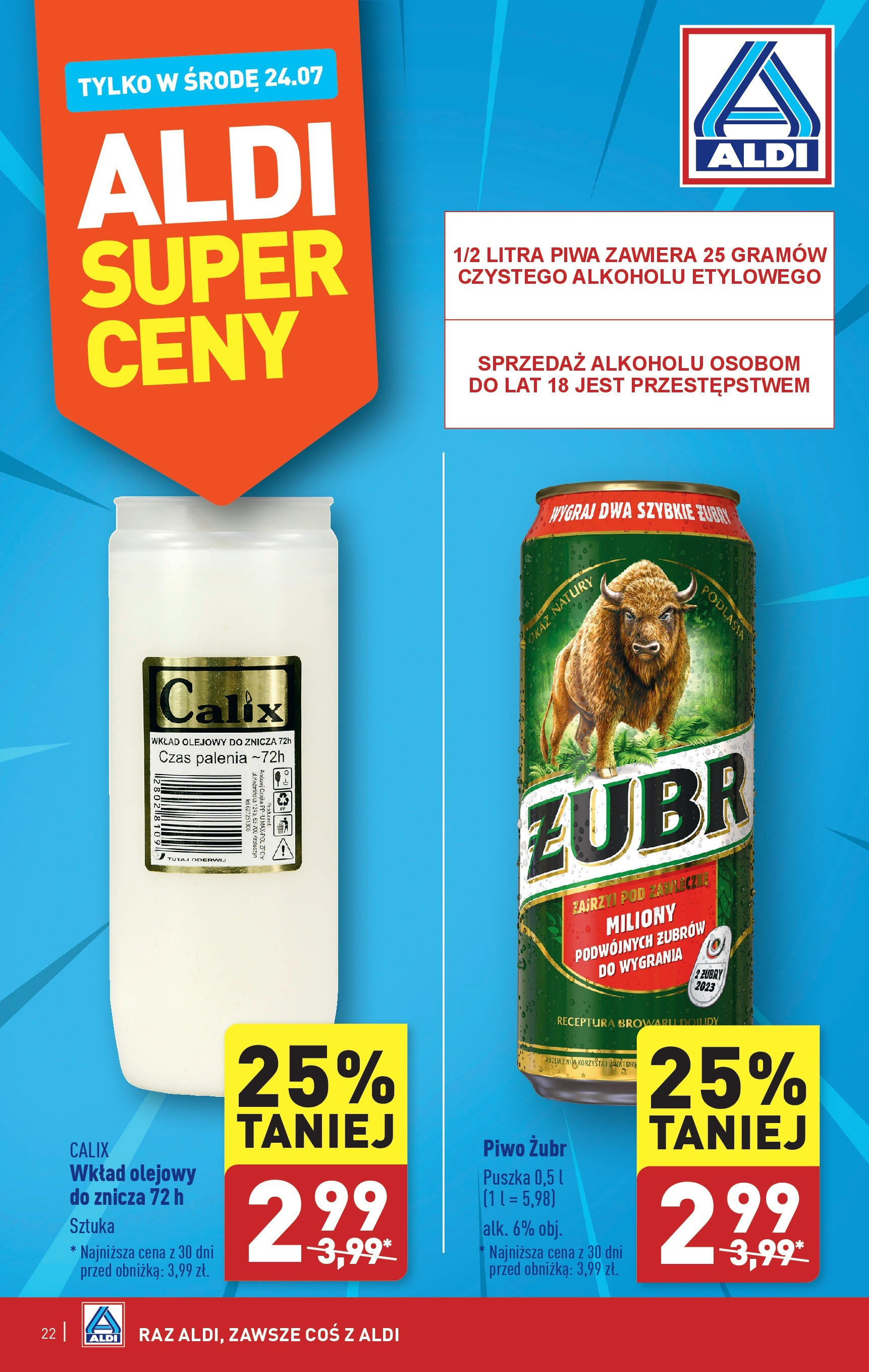 Aldi Gazetka ważna od 22.07.2024 do 27.07.2024 strona 19