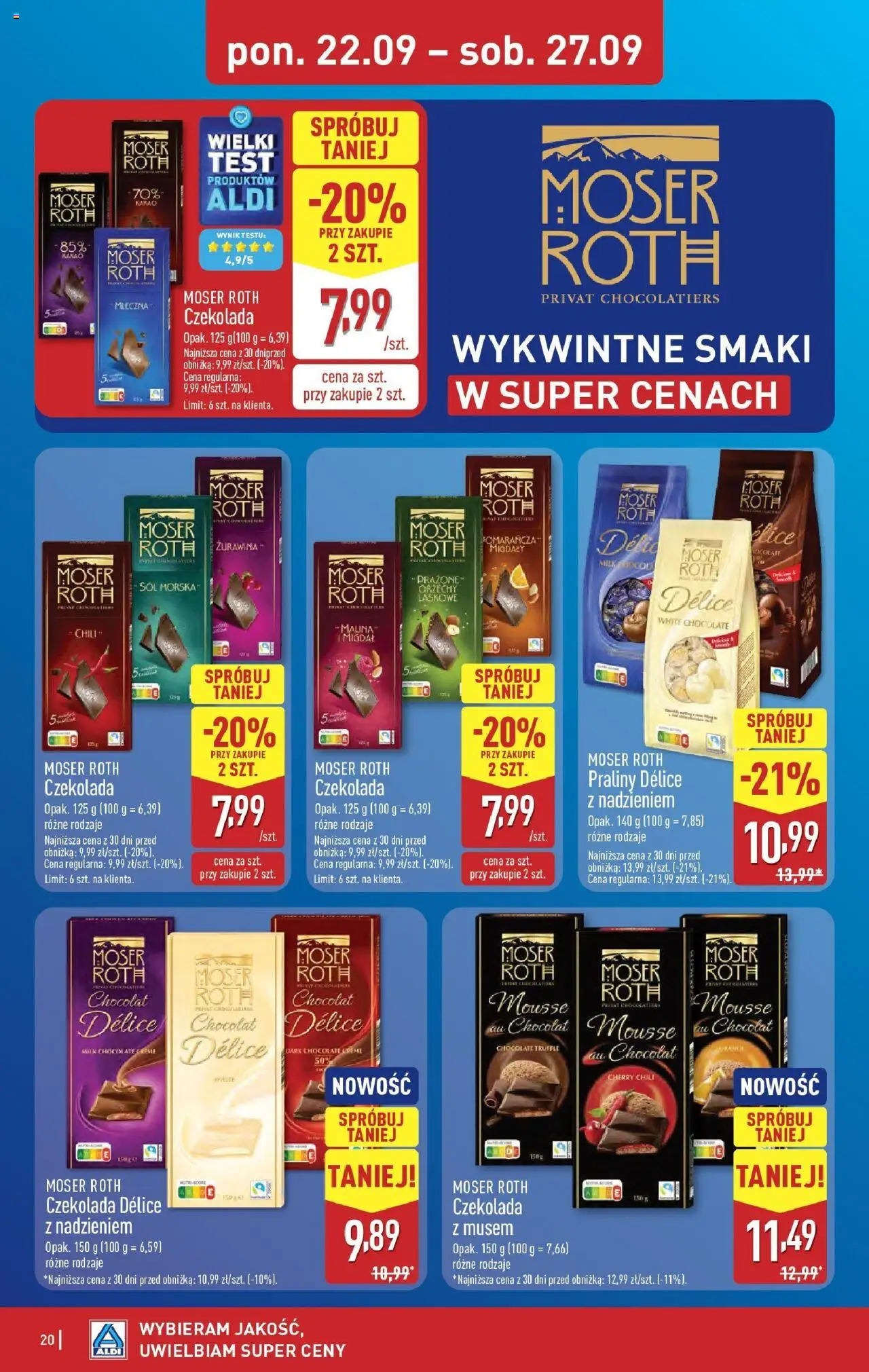 Aldi Gazetka ważna od 22.09.2025 do  27.09.2025 strona 20