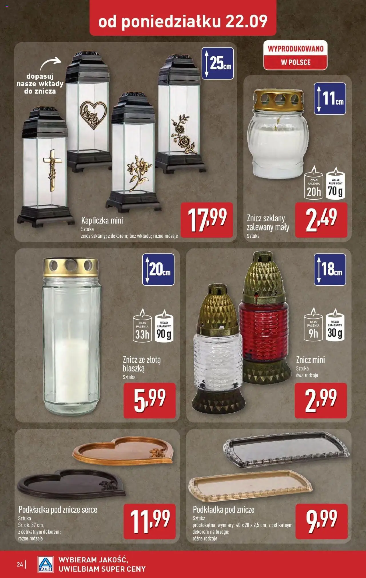 Aldi Gazetka ważna od 22.09.2025 do  27.09.2025 strona 24