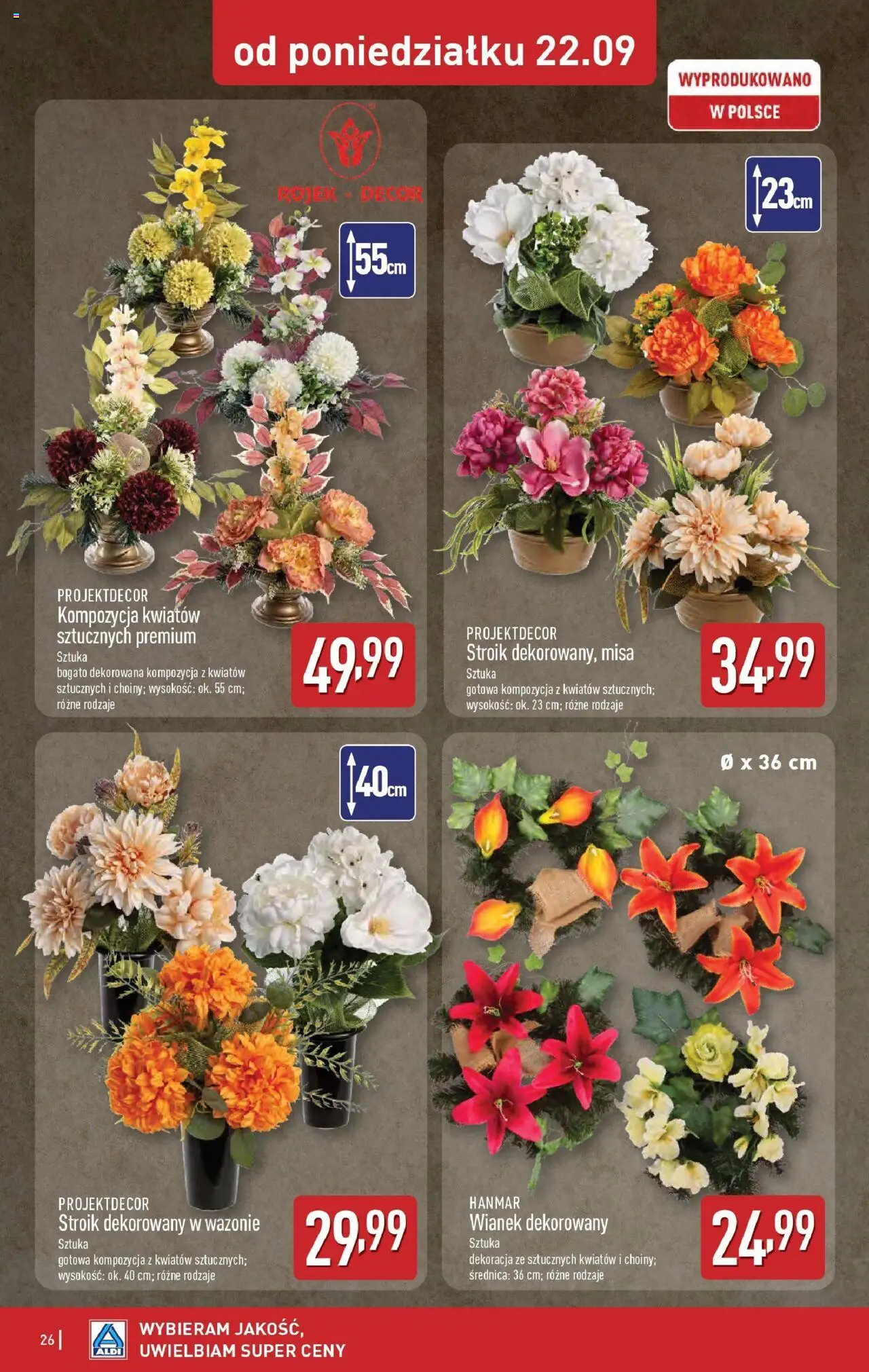 Aldi Gazetka ważna od 22.09.2025 do  27.09.2025 strona 26