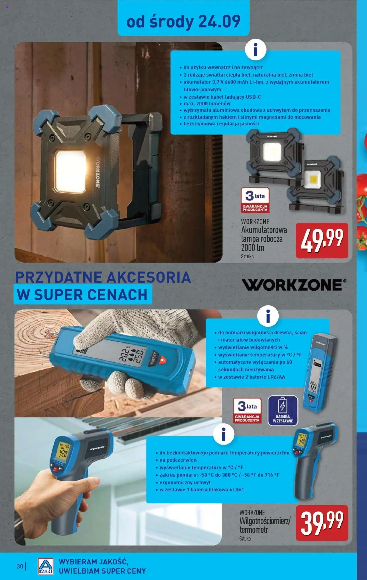 Aldi Gazetka ważna od 22.09.2025 do  27.09.2025 strona 30