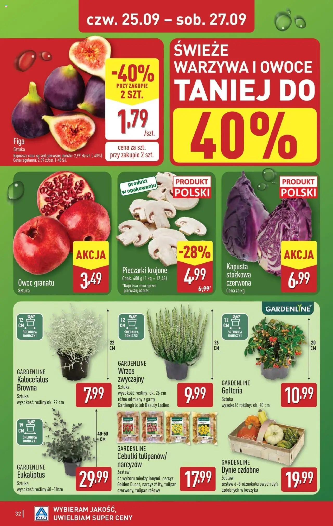 Aldi Gazetka ważna od 22.09.2025 do  27.09.2025 strona 32