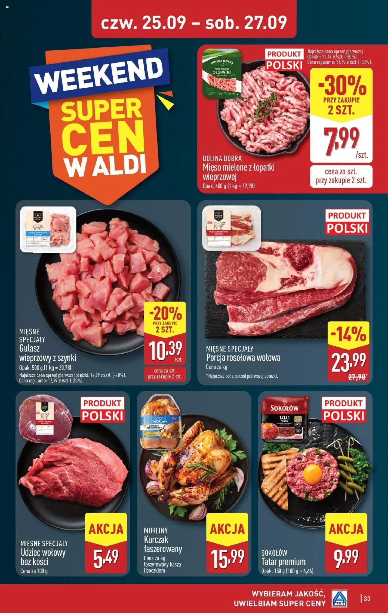 Aldi Gazetka ważna od 22.09.2025 do  27.09.2025 strona 33