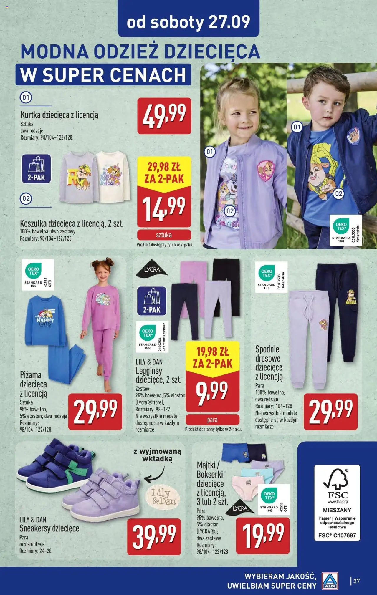 Aldi Gazetka ważna od 22.09.2025 do  27.09.2025 strona 37