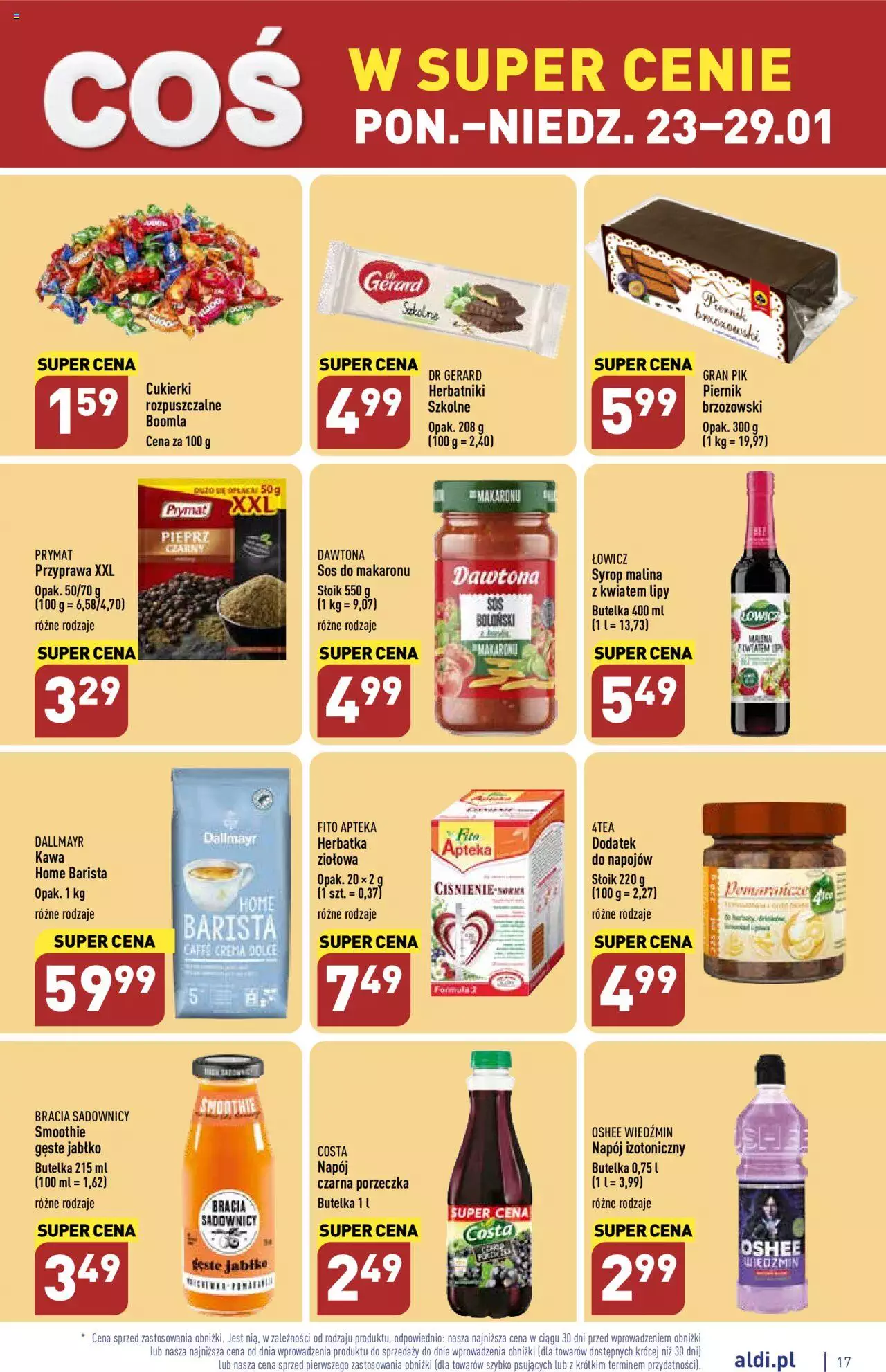 Aldi gazetka ważna od 23.01.2023 do 29.01.2023 strona 17