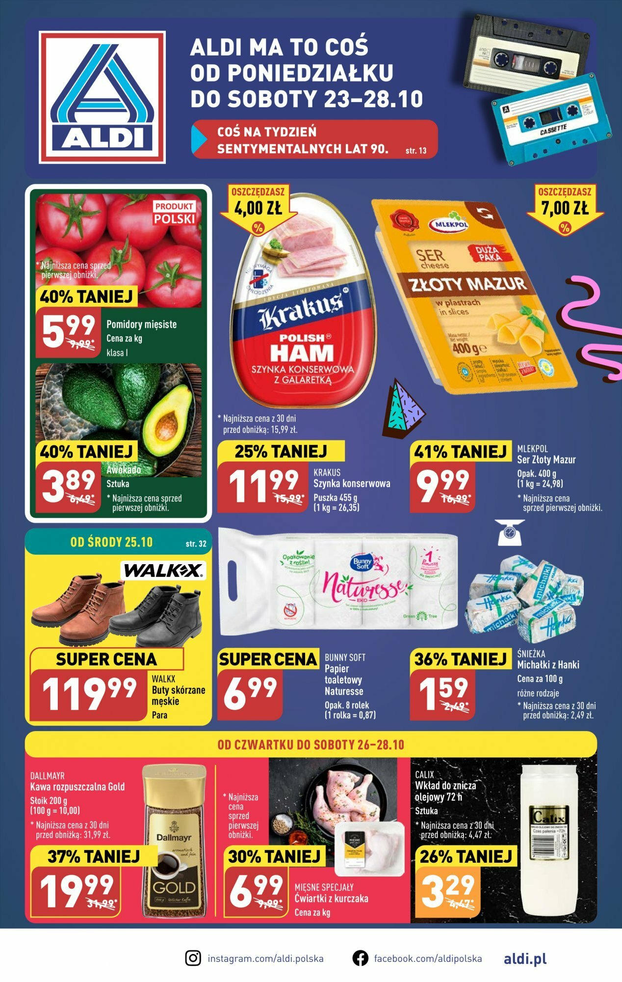 Aldi gazetka ważna od  23.10.2023 do 28.10.2023 strona 1