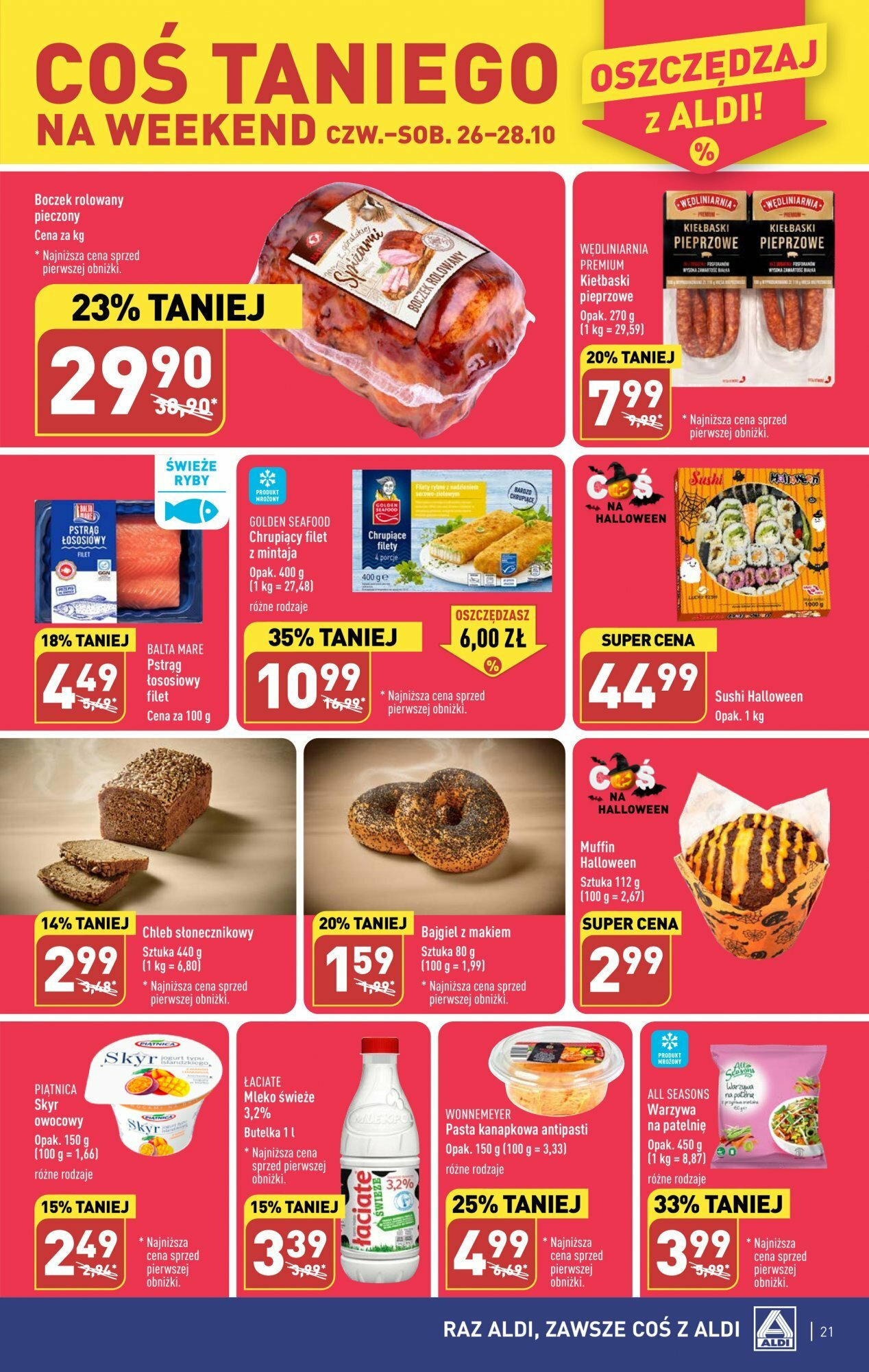 Aldi gazetka ważna od  23.10.2023 do 28.10.2023 strona 19