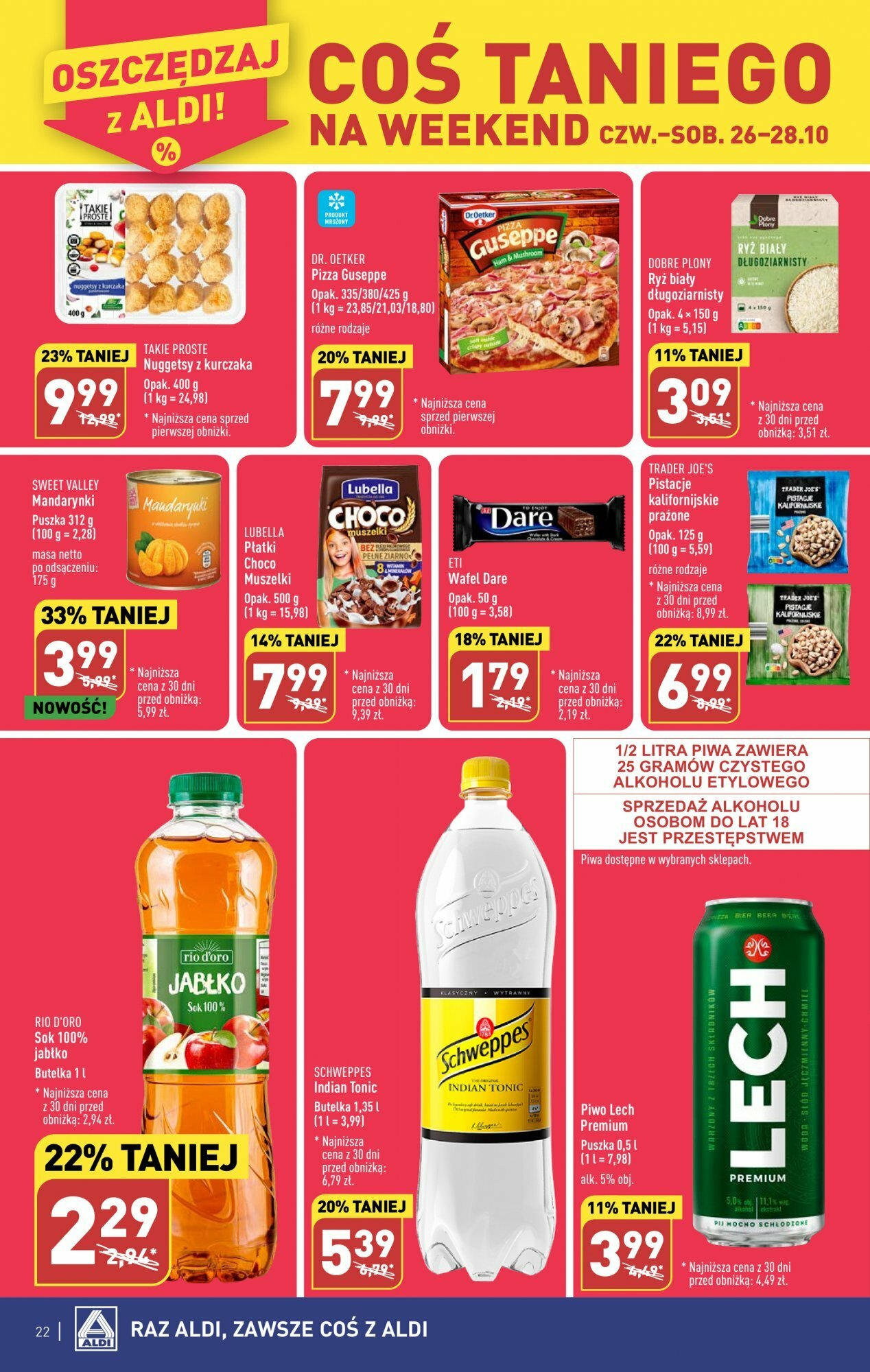 Aldi gazetka ważna od  23.10.2023 do 28.10.2023 strona 20