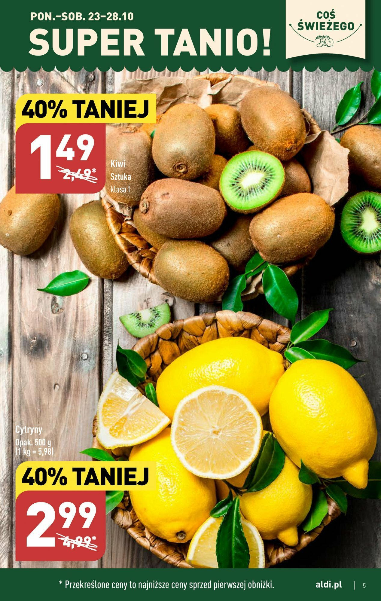 Aldi gazetka ważna od  23.10.2023 do 28.10.2023 strona 3
