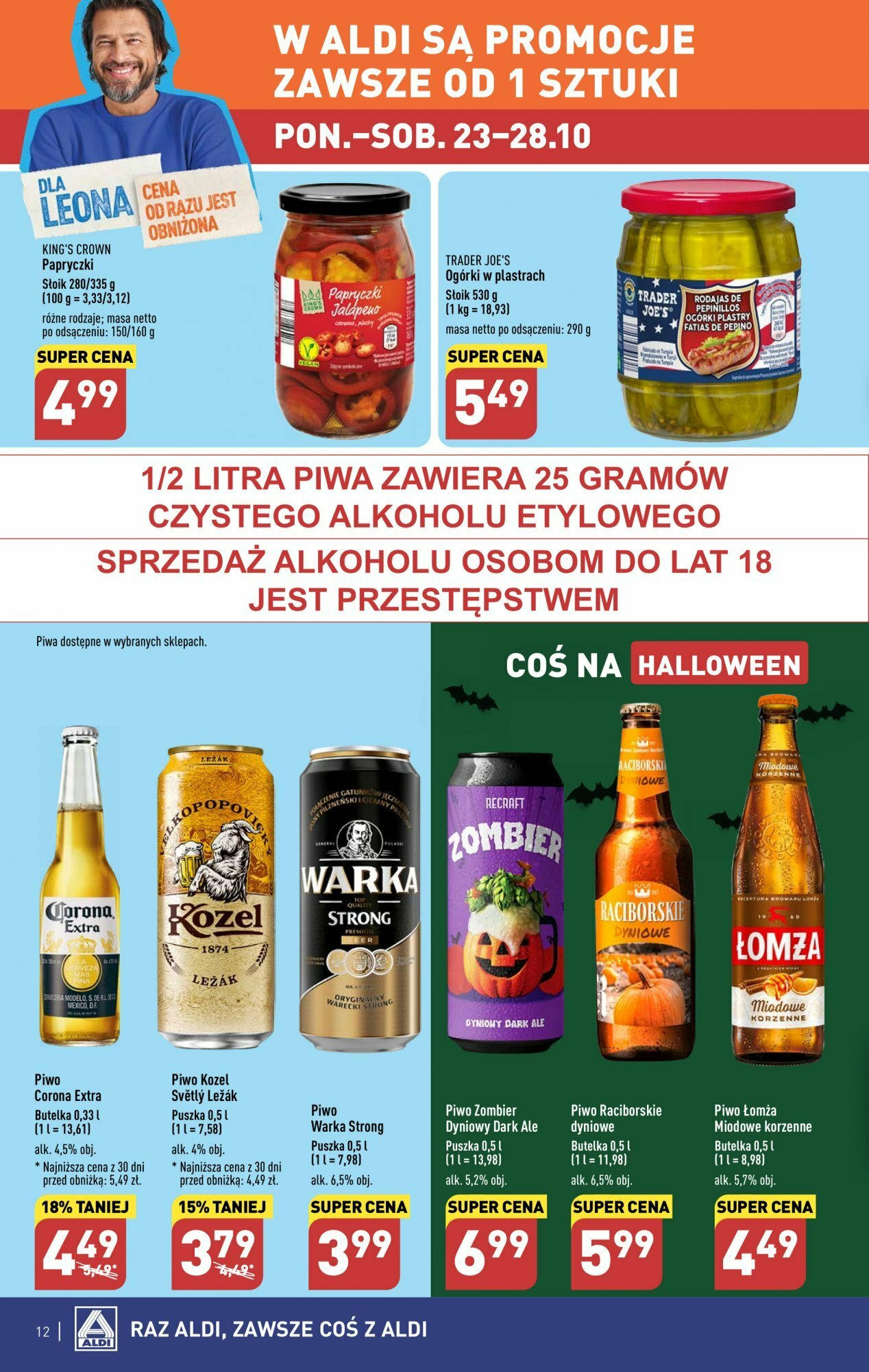 Aldi gazetka ważna od  23.10.2023 do 28.10.2023 strona 10