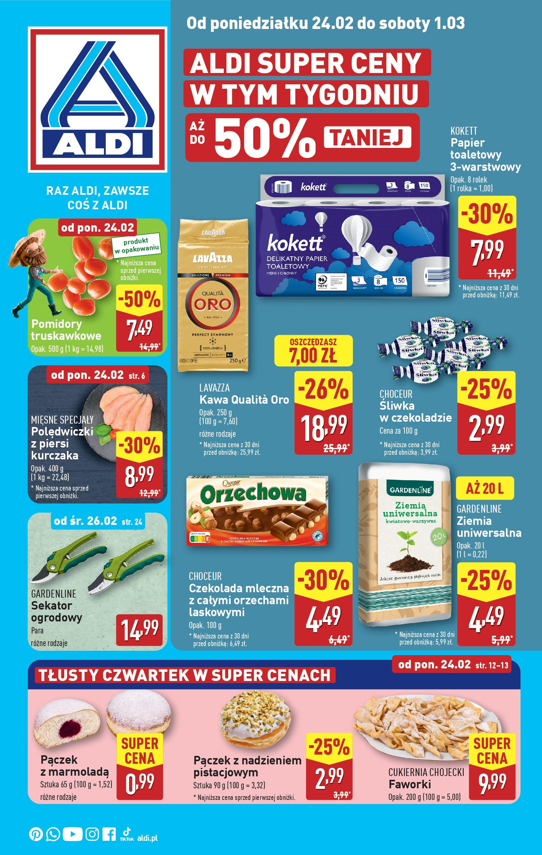 Aldi Gazetka ważna od 24.02.2025 do 01.03.2025 strona 1