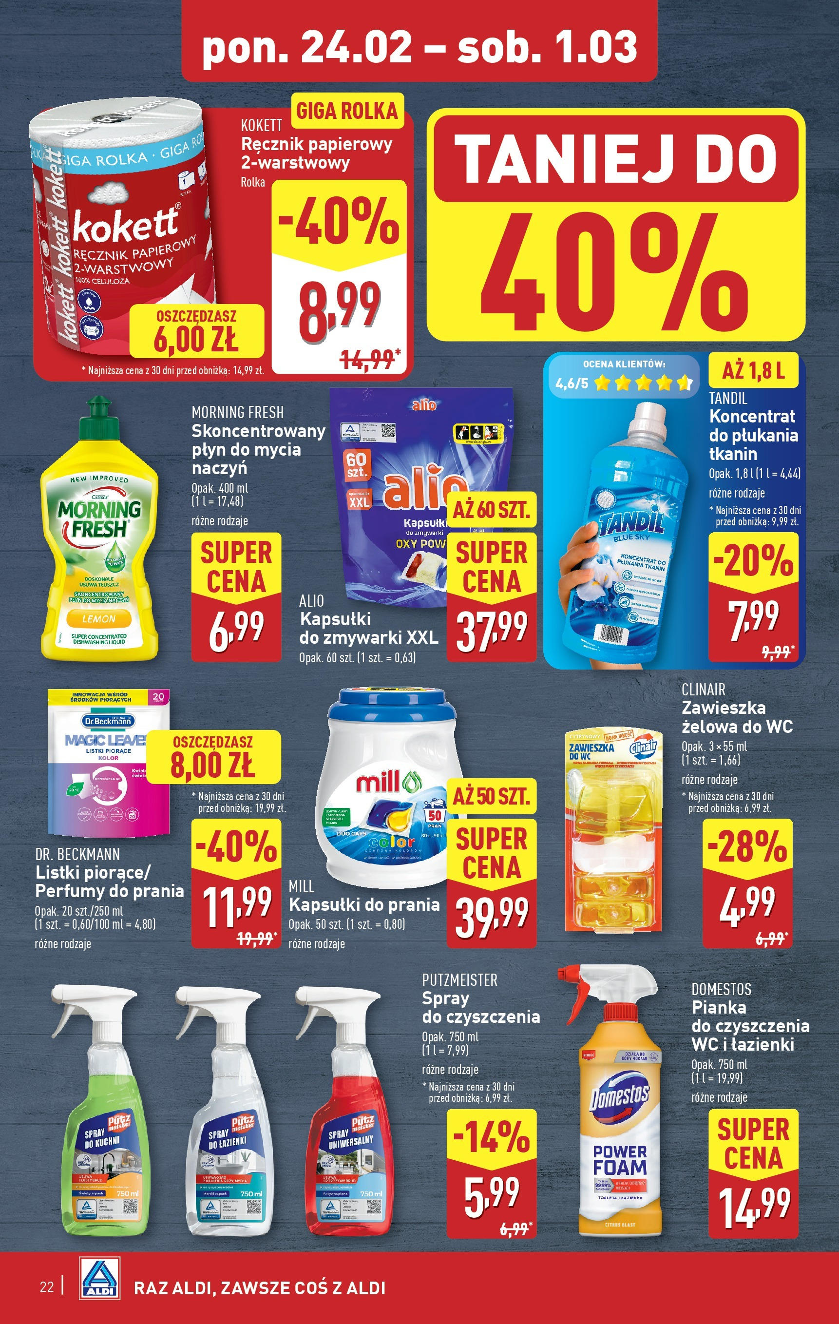 Aldi Gazetka ważna od 24.02.2025 do 01.03.2025 strona 20