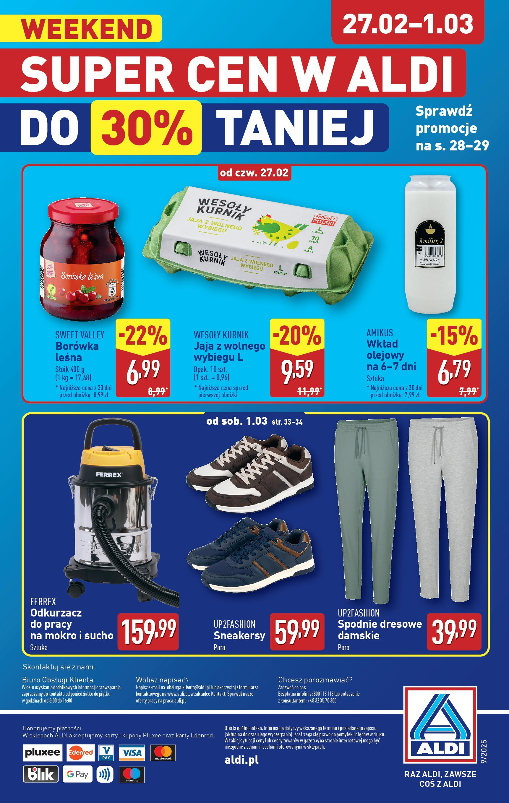 Aldi Gazetka ważna od 24.02.2025 do 01.03.2025 strona 33