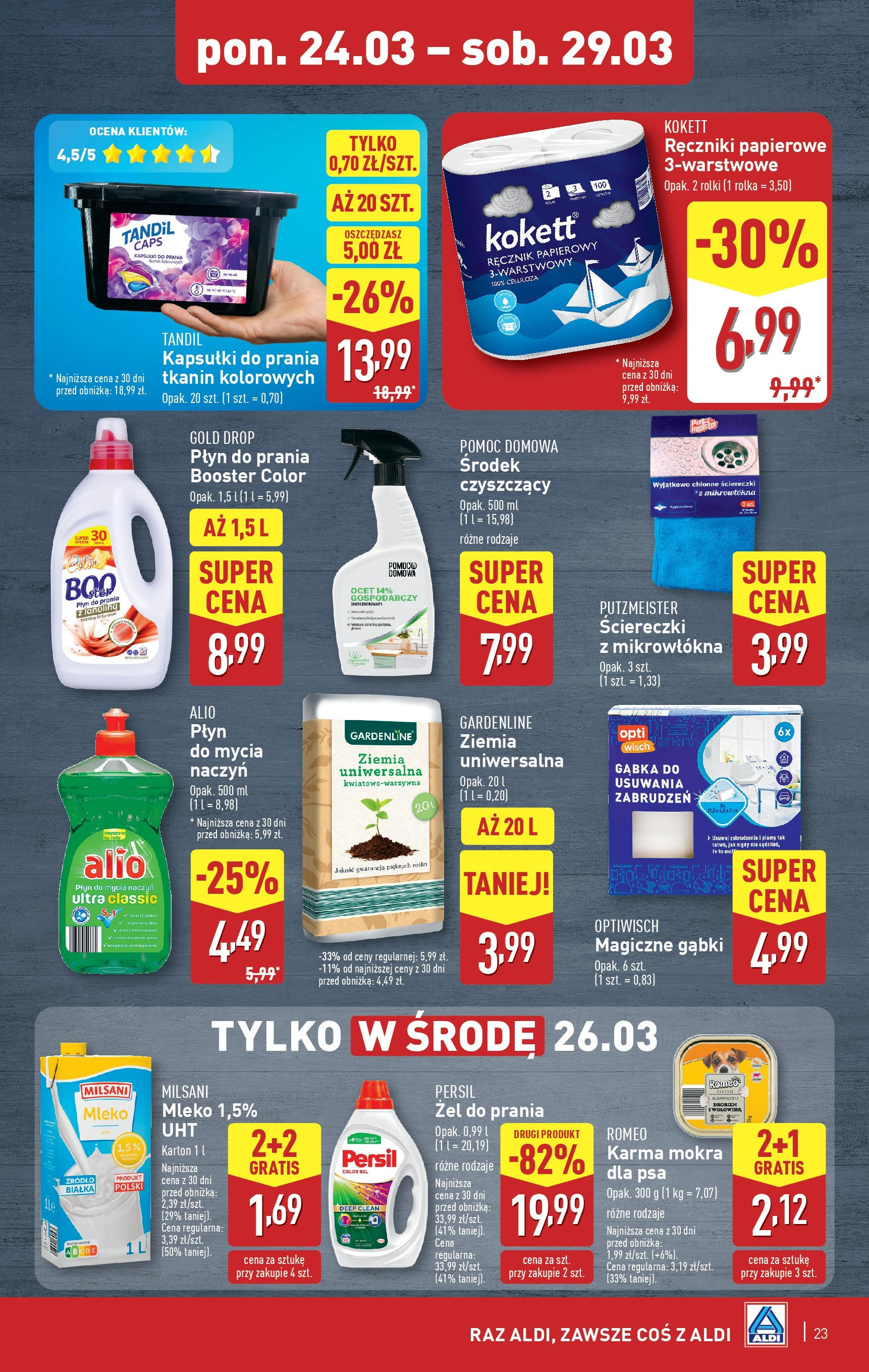 Aldi  Gazetka ważna od 24.03.2025 do 29.03.2025 strona 14