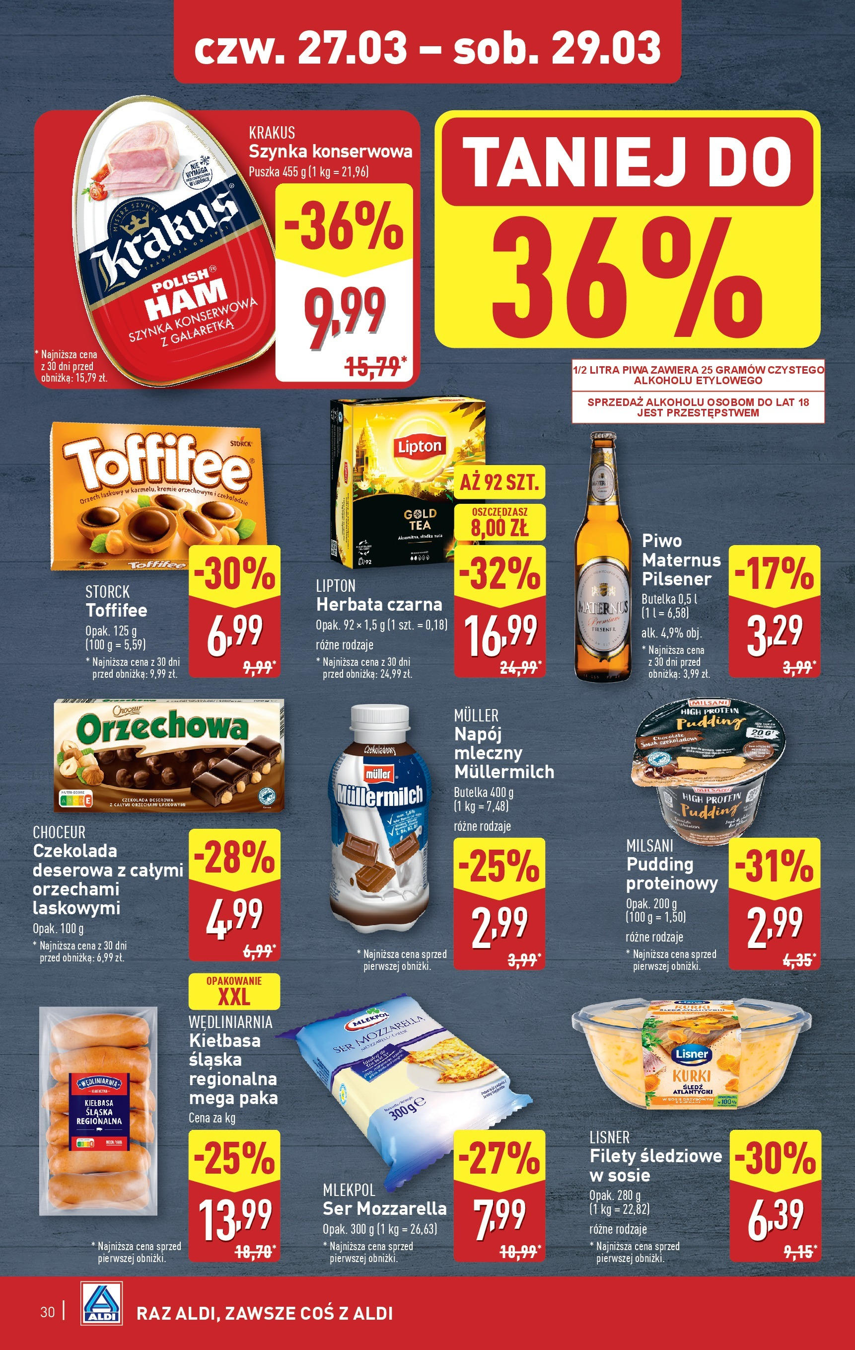 Aldi  Gazetka ważna od 24.03.2025 do 29.03.2025 strona 21