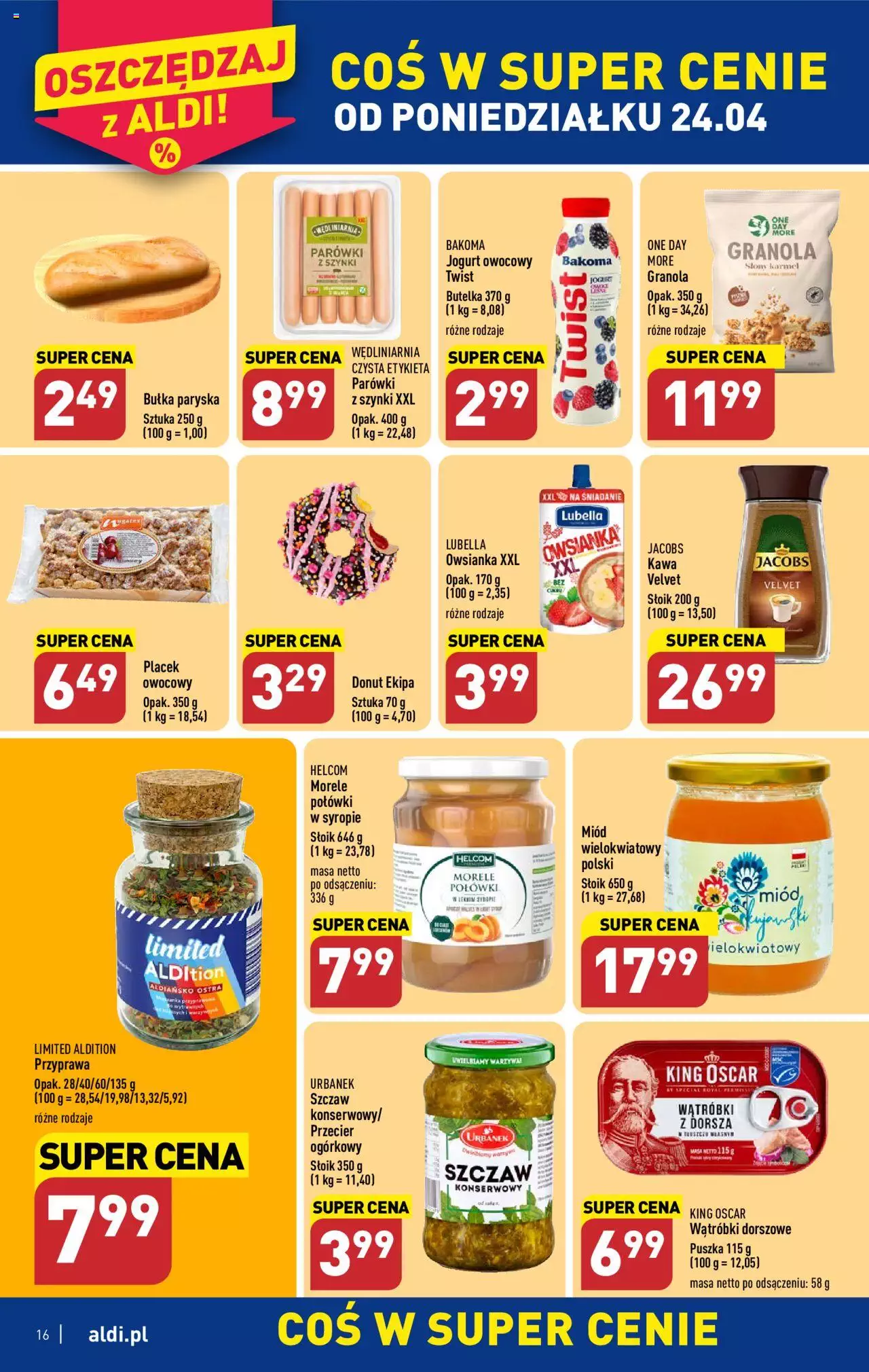 Aldi Gazetka ważna od 24.04.2023 do 02.05.2023 strona 16
