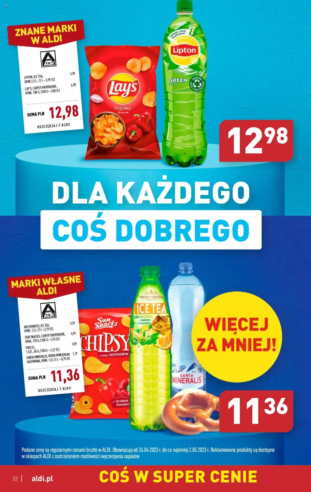 Aldi Gazetka ważna od 24.04.2023 do 02.05.2023 strona 22