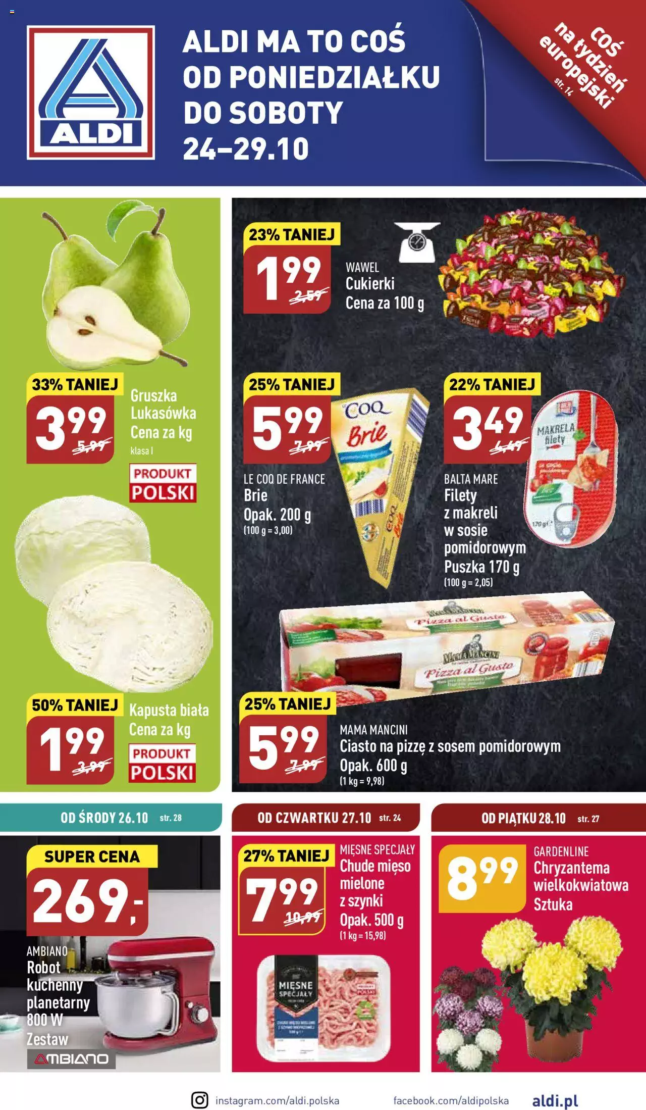 Aldi gazetka ważna od 24.10.2022 do 29.10.2022 strona 1