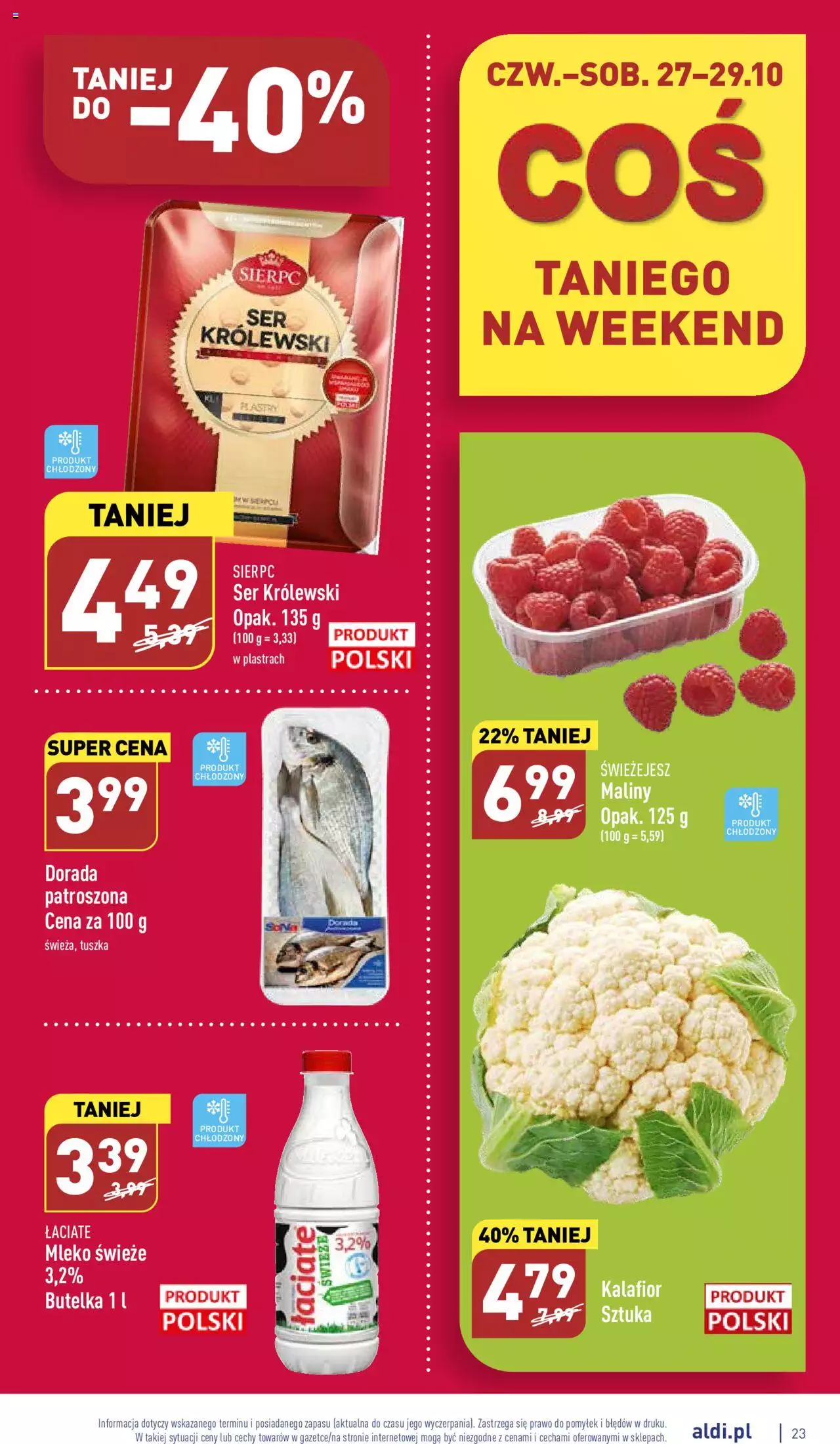 Aldi gazetka ważna od 24.10.2022 do 29.10.2022 strona 23