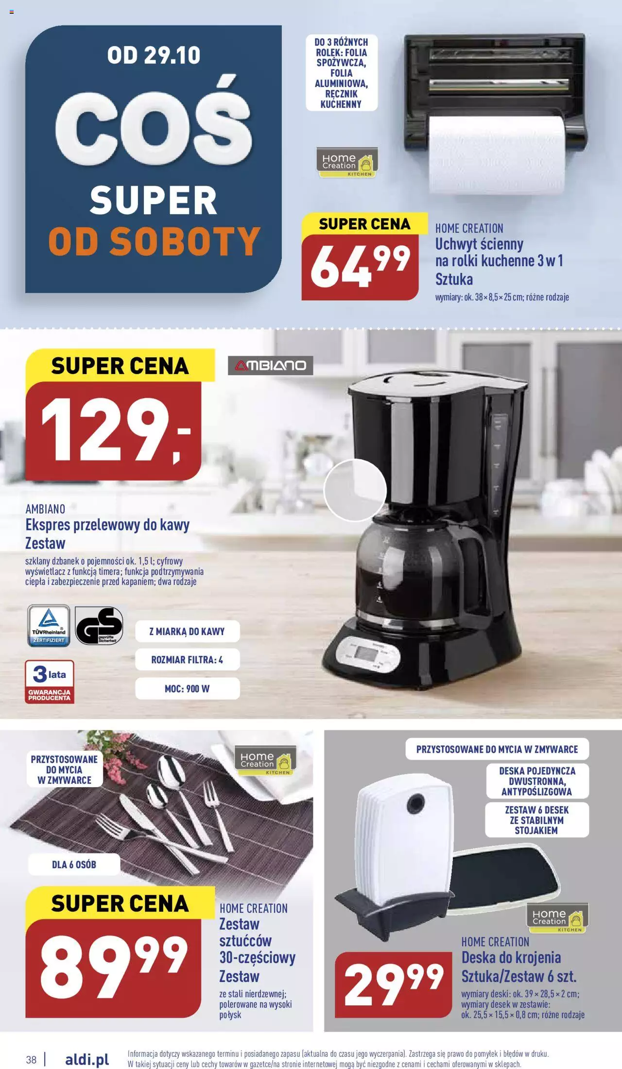 Aldi gazetka ważna od 24.10.2022 do 29.10.2022 strona 38