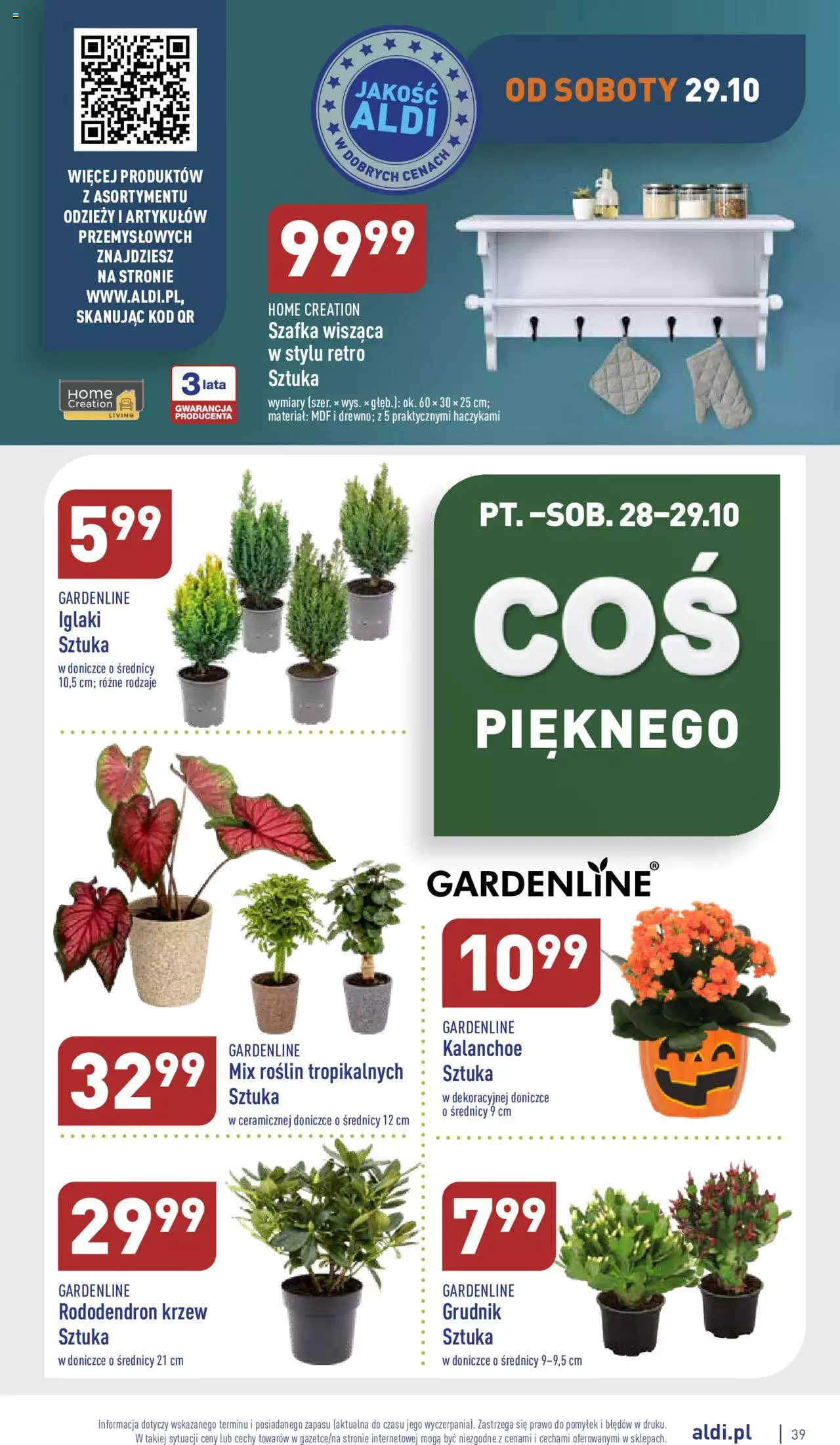 Aldi gazetka ważna od 24.10.2022 do 29.10.2022 strona 39