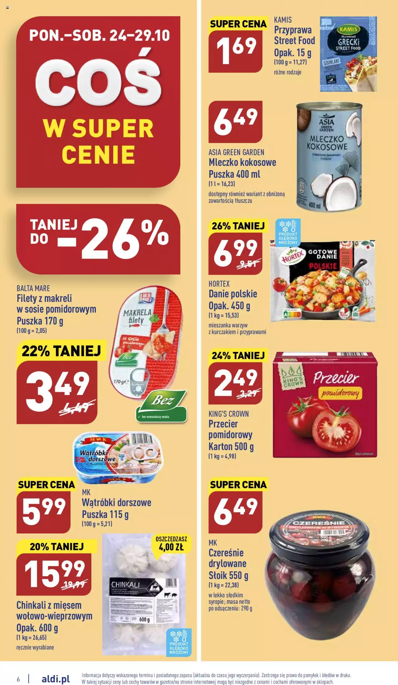 Aldi gazetka ważna od 24.10.2022 do 29.10.2022 strona 6
