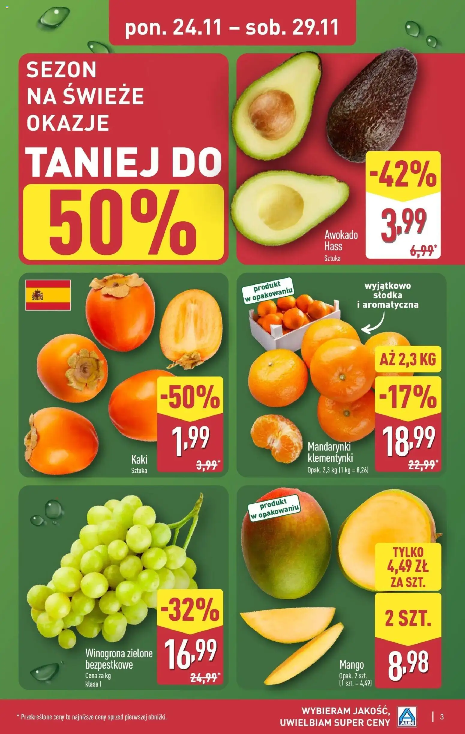 Aldi Gazetka ważna od 24.11.2025 do 29.11.2025 strona 3
