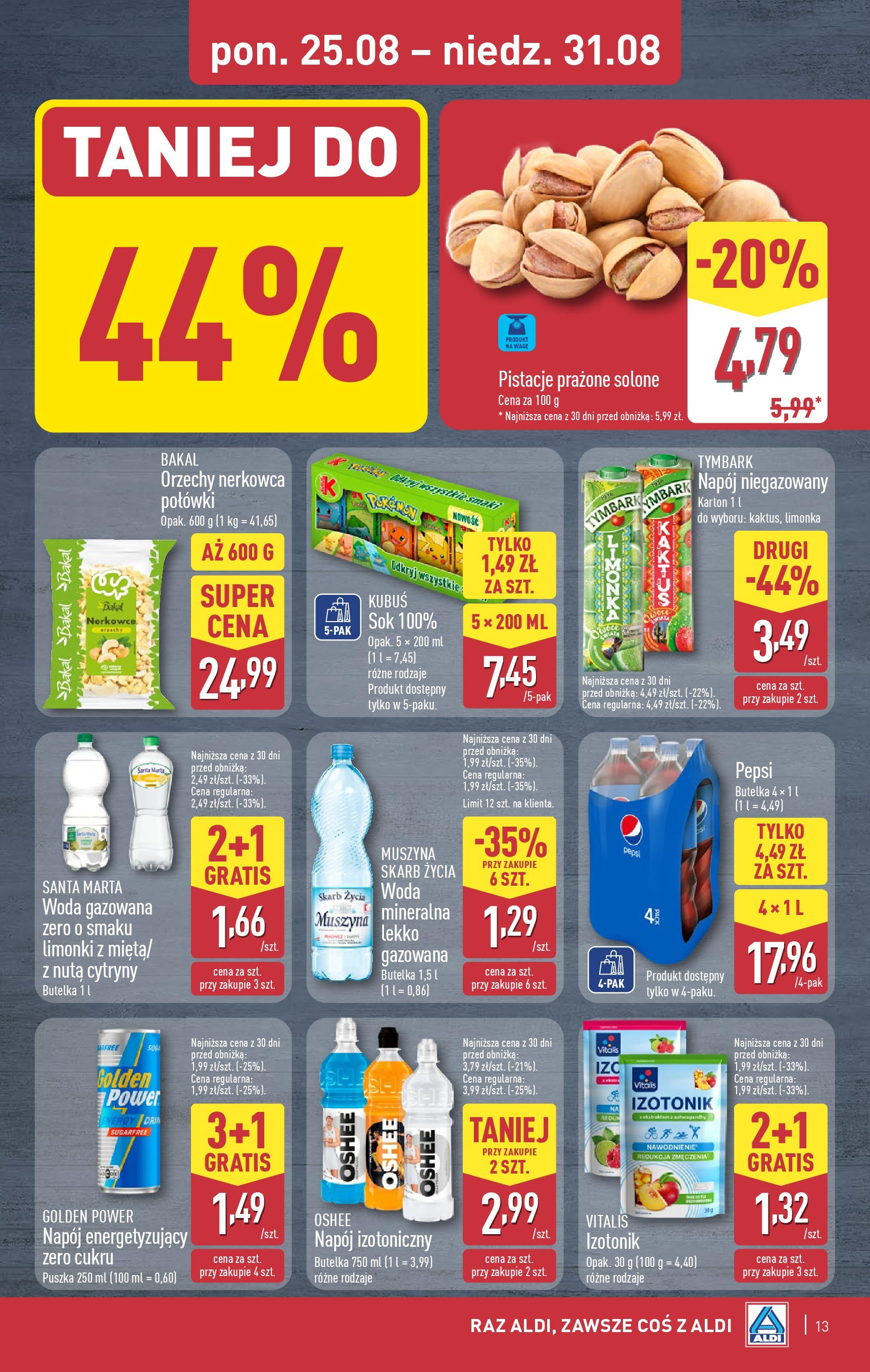 Aldi Gazetka ważna od 25.08.2025 do 31.08.2025 strona 13