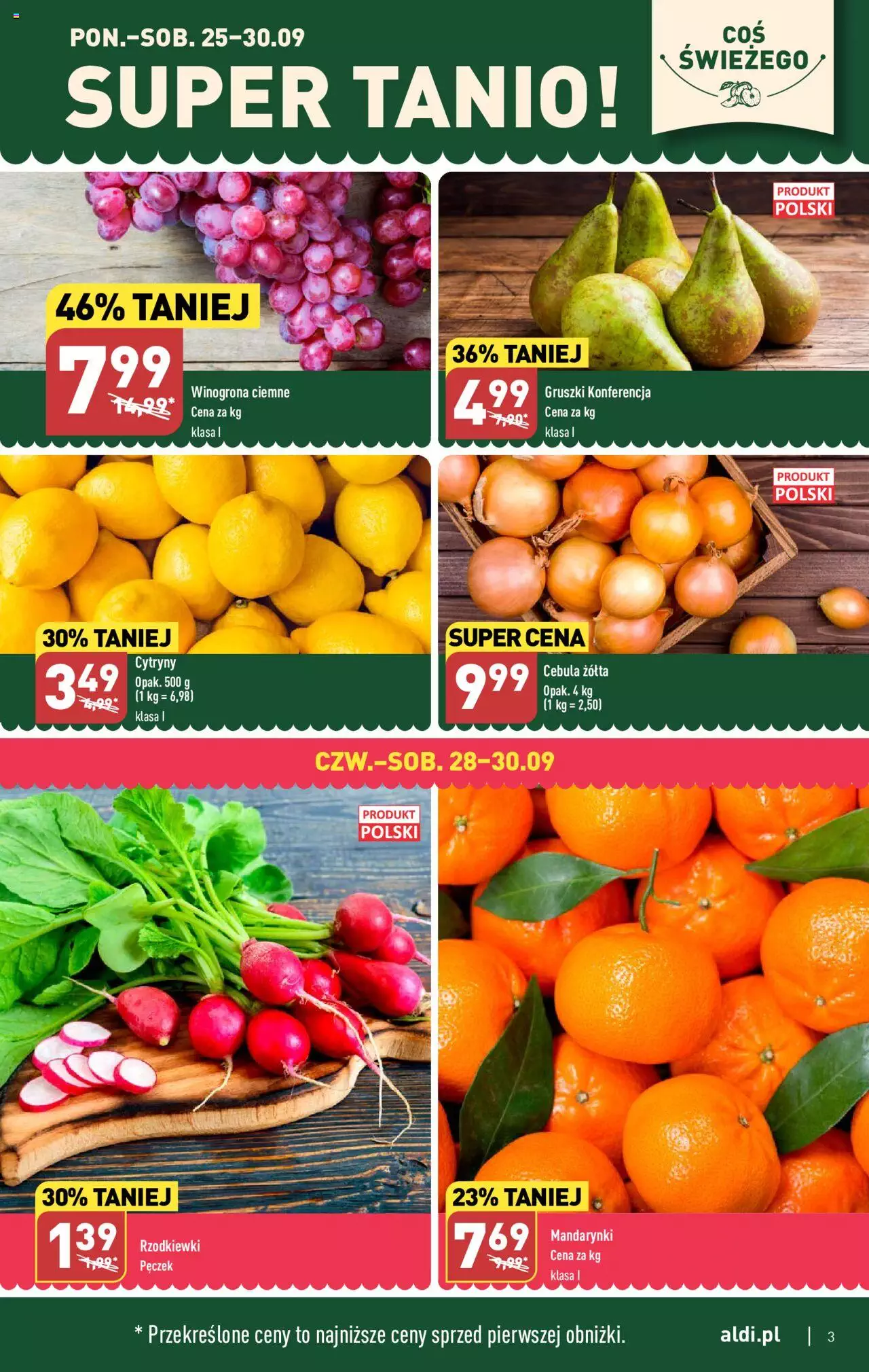 Aldi Gazetka ważna od 25.09.2023 do 30.09.2023 strona 3