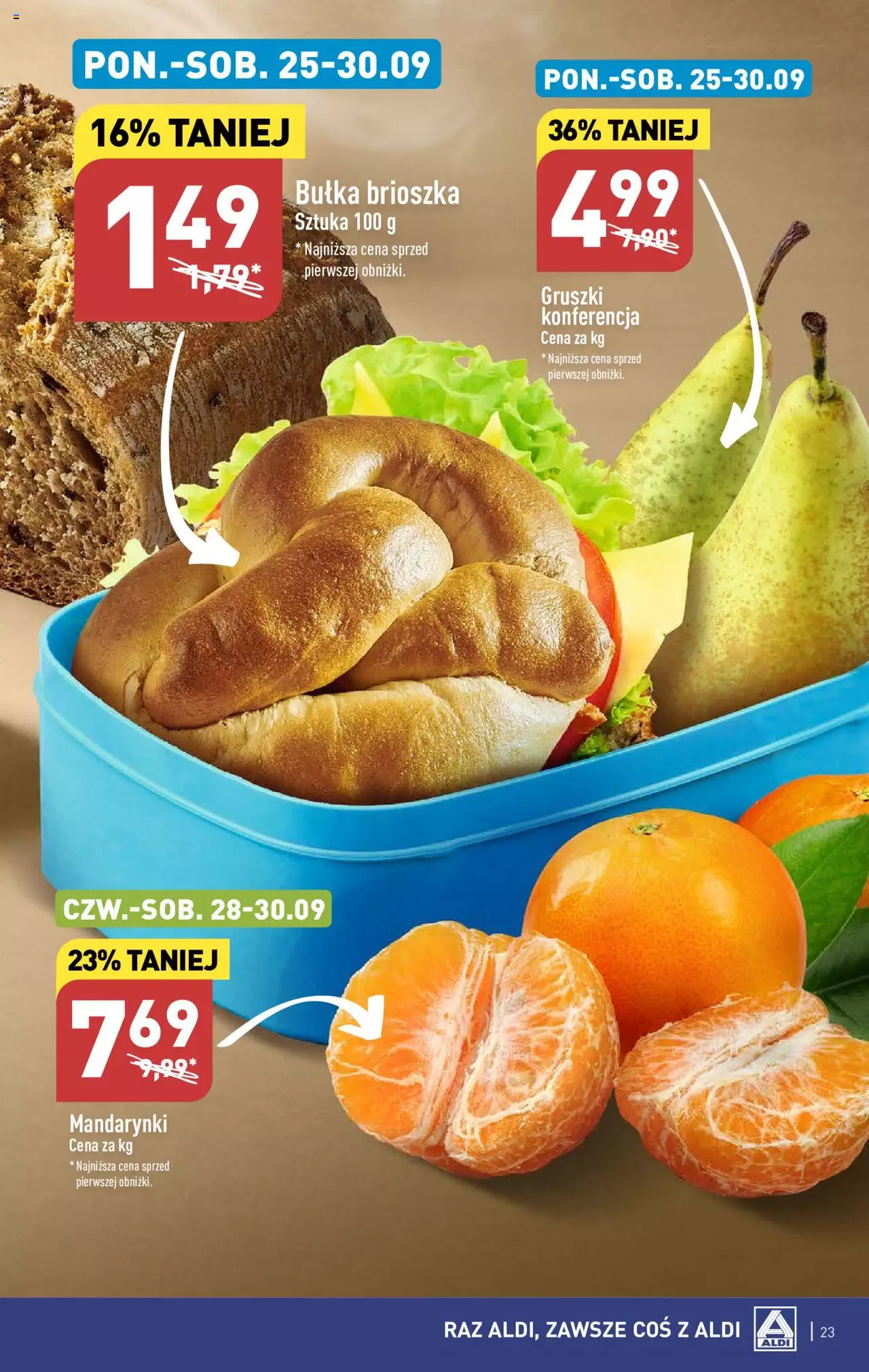 Aldi Gazetka ważna od 25.09.2023 do 30.09.2023 strona 23