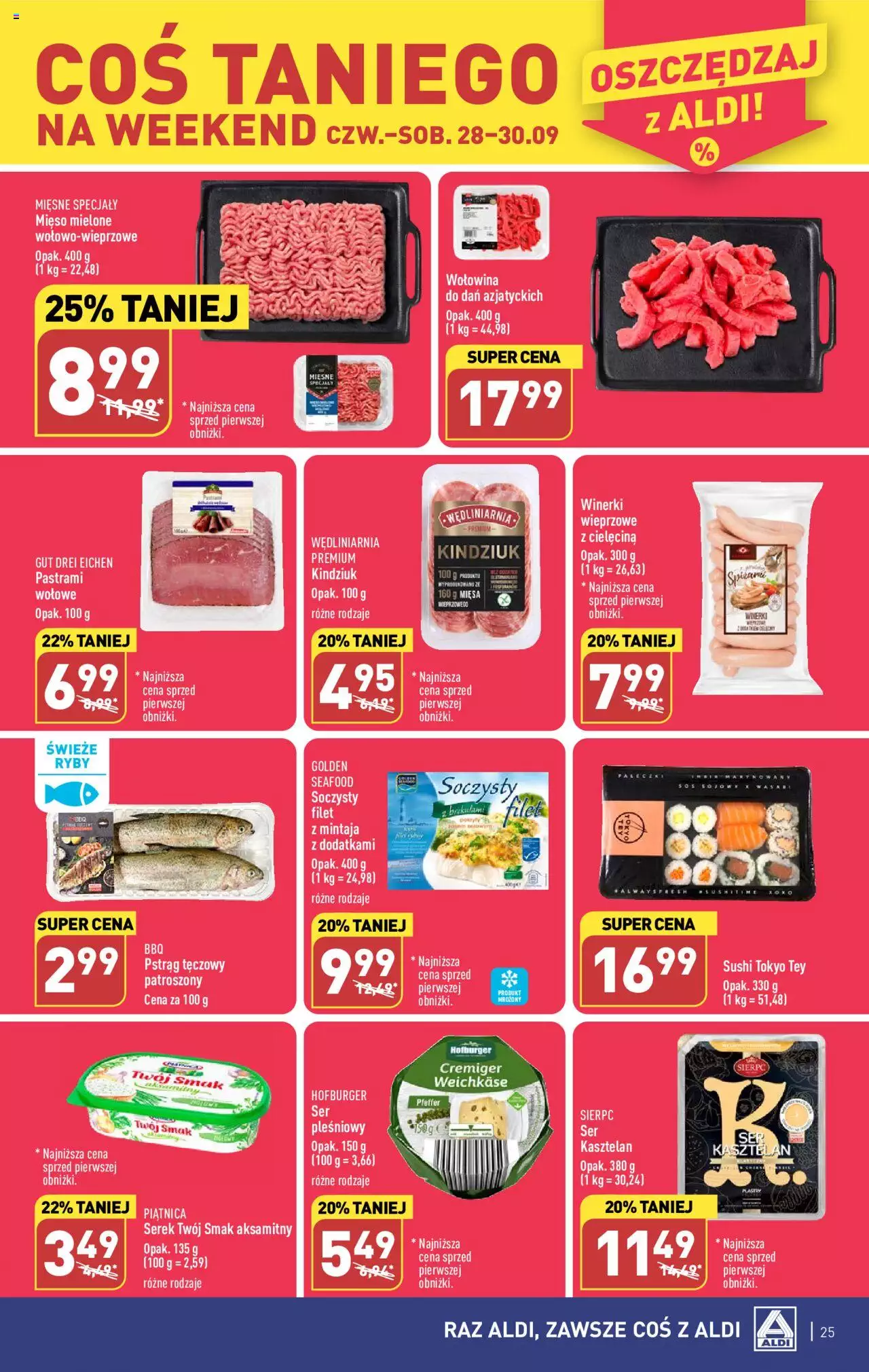 Aldi Gazetka ważna od 25.09.2023 do 30.09.2023 strona 25