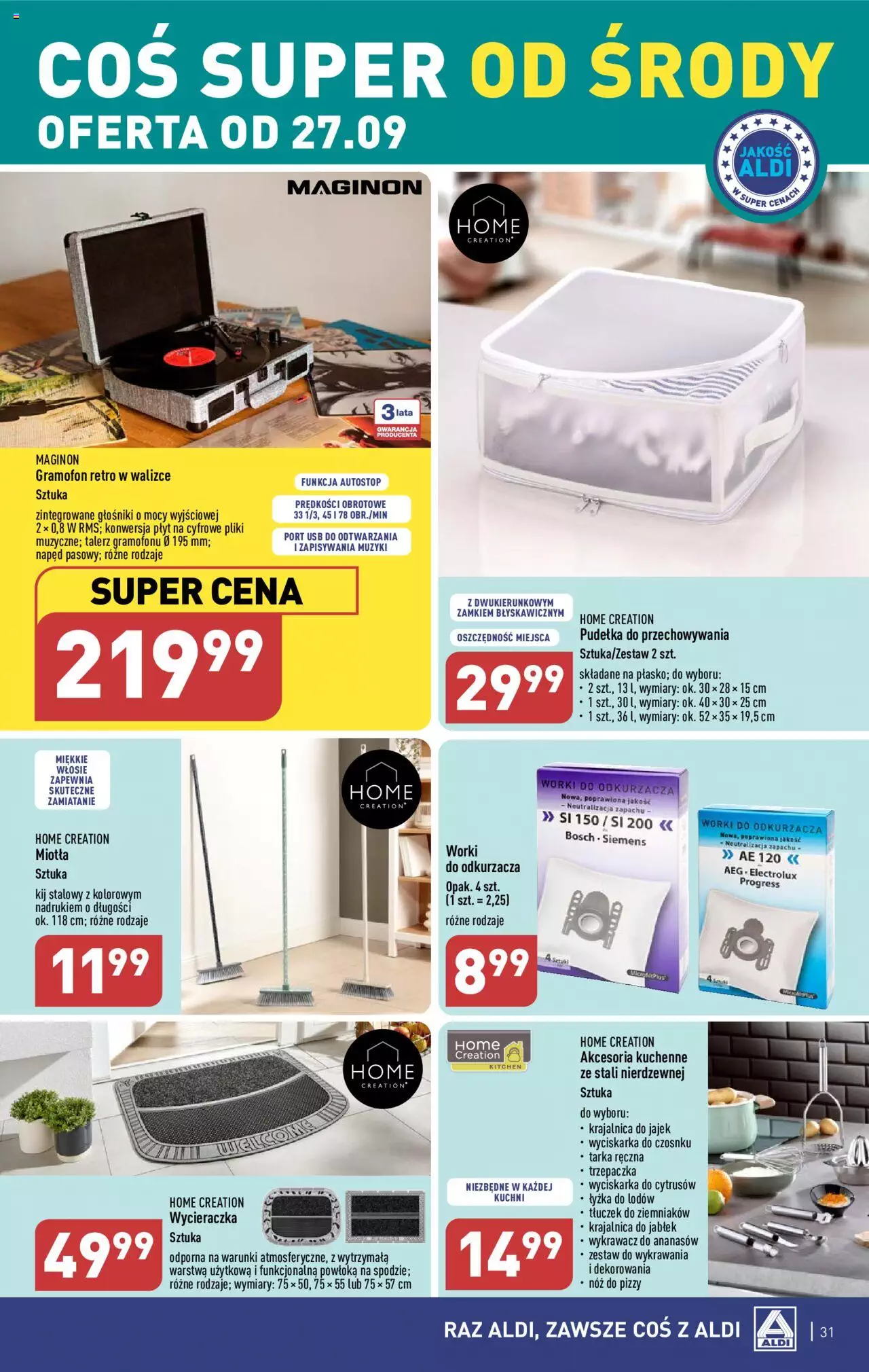 Aldi Gazetka ważna od 25.09.2023 do 30.09.2023 strona 31