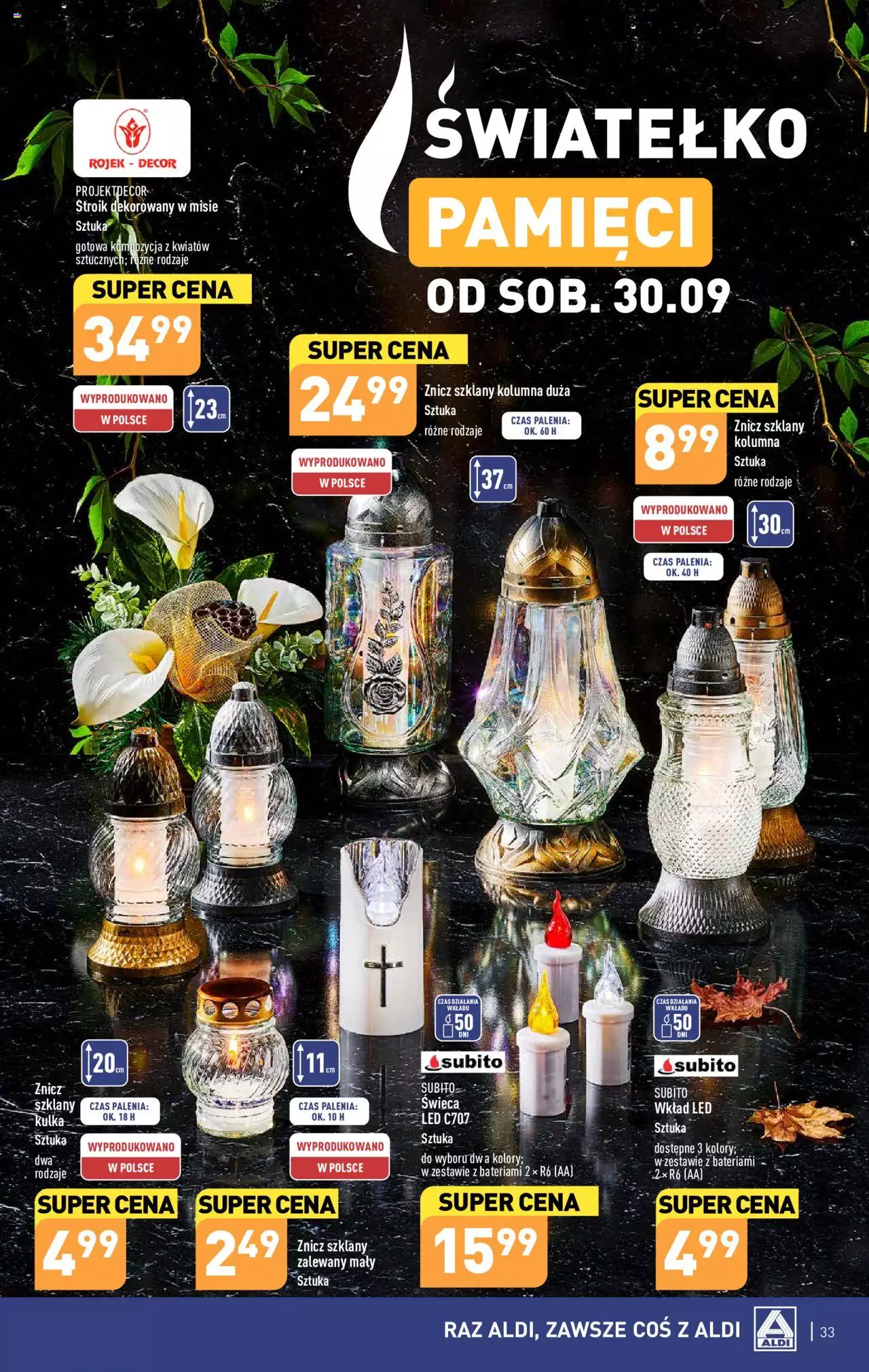 Aldi Gazetka ważna od 25.09.2023 do 30.09.2023 strona 33