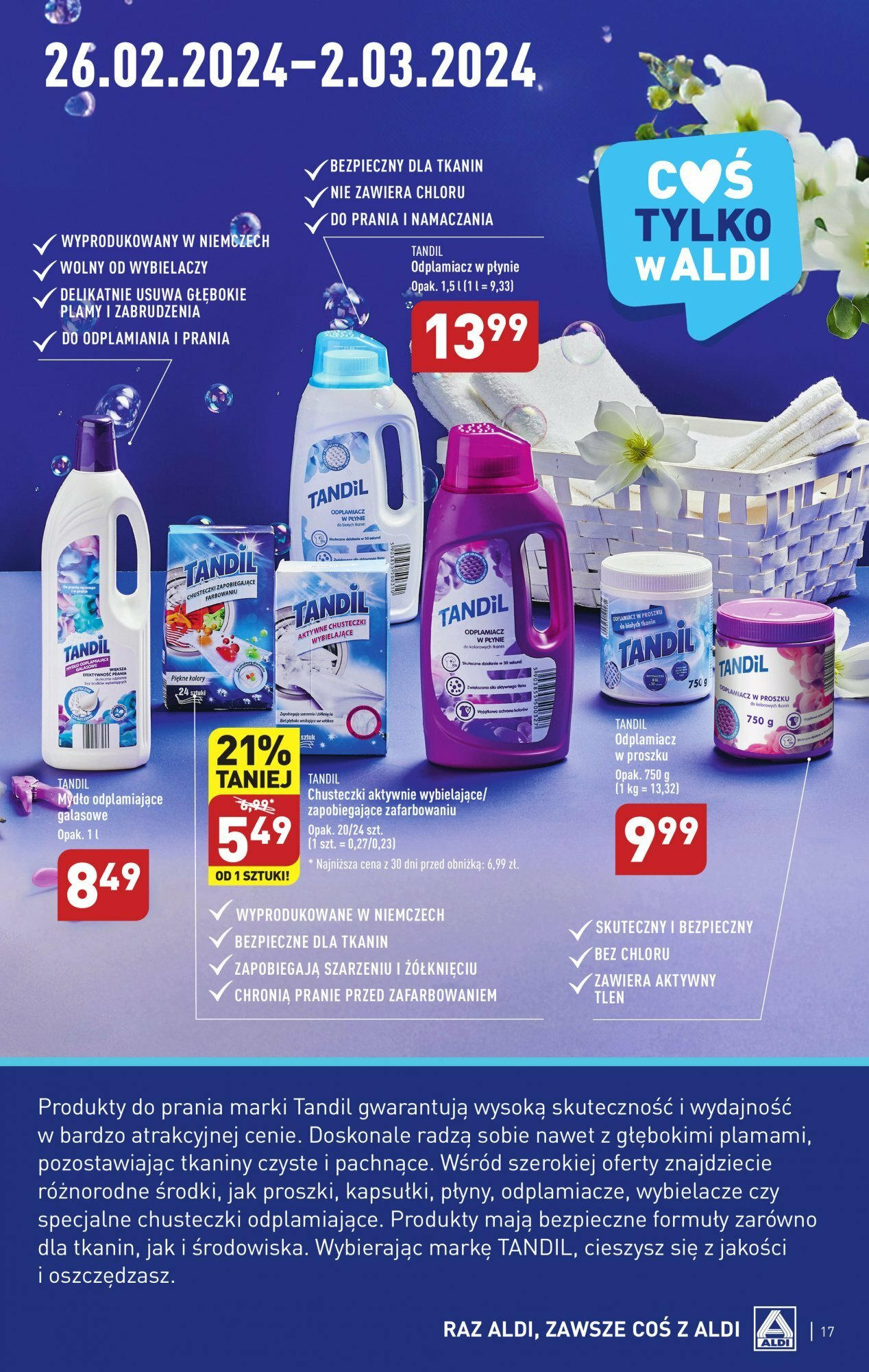 Aldi Gazetka ważna od 26.02.2024 do 02.03.2024 strona 17