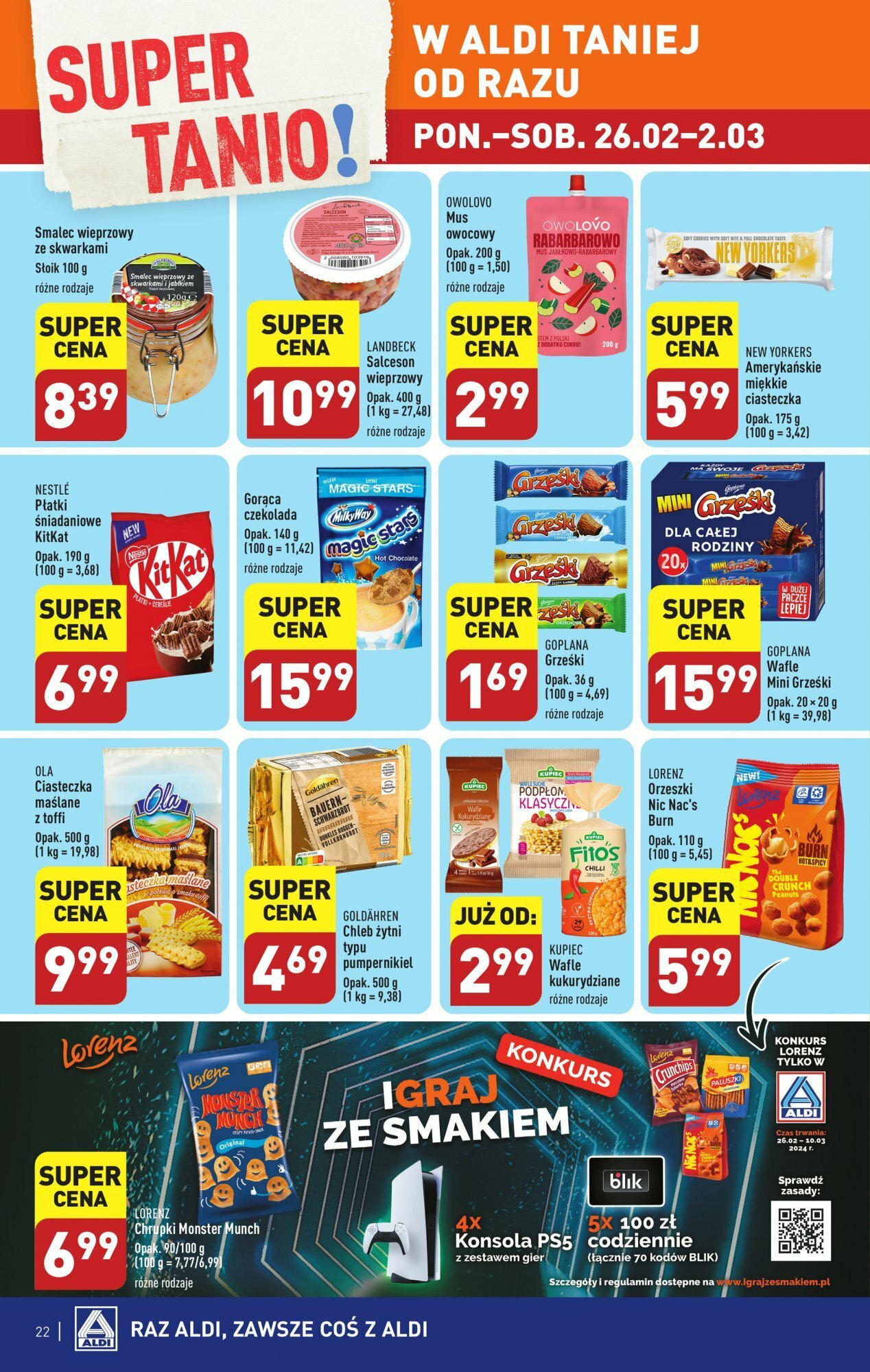 Aldi Gazetka ważna od 26.02.2024 do 02.03.2024 strona 22