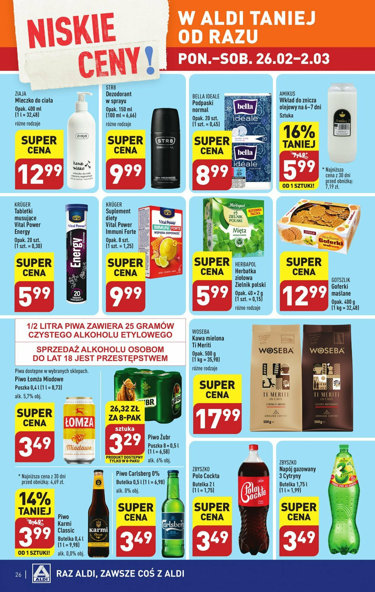 Aldi Gazetka ważna od 26.02.2024 do 02.03.2024 strona 26